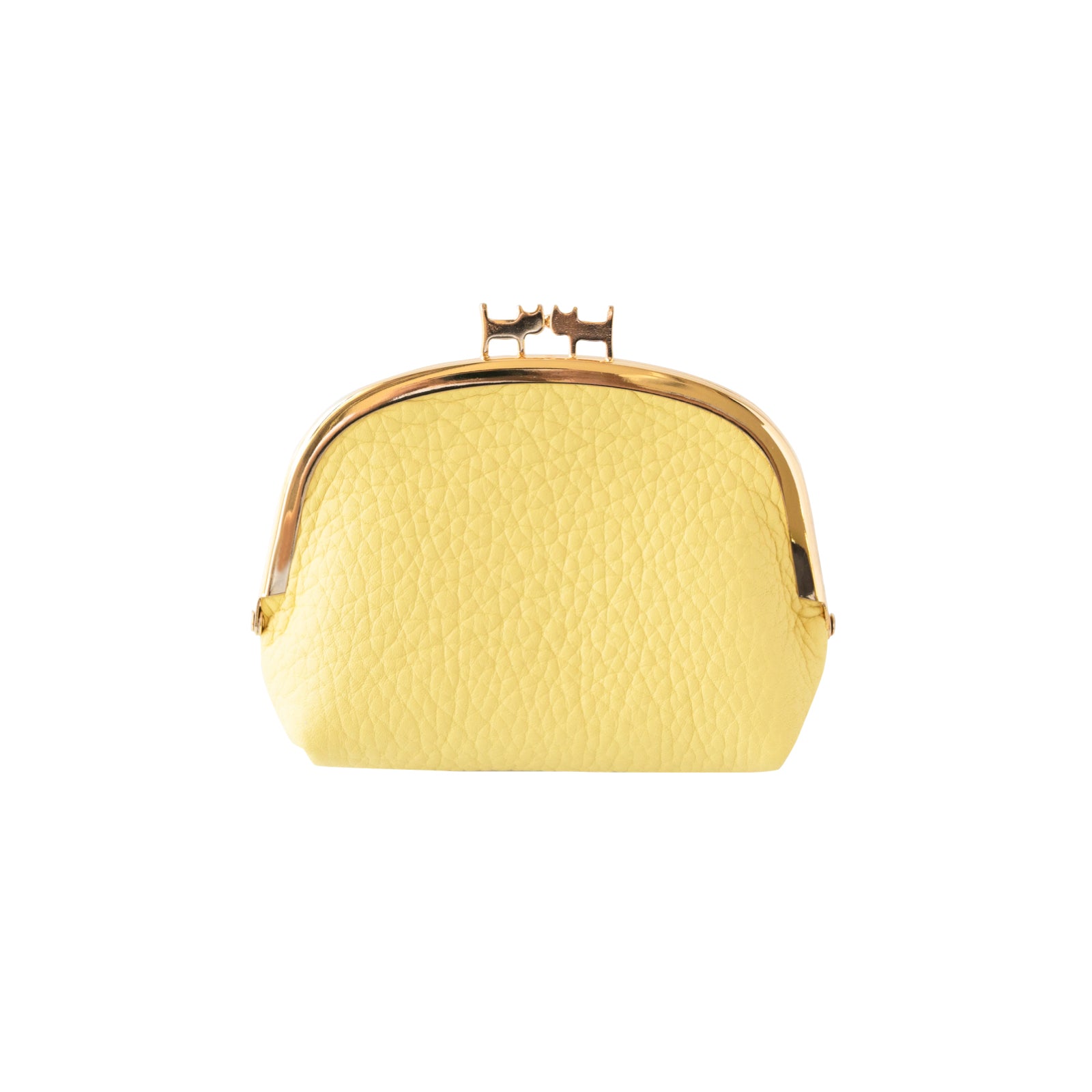 Nyamaguchi pouch Taurillon Clemence / Jaune Poussin
