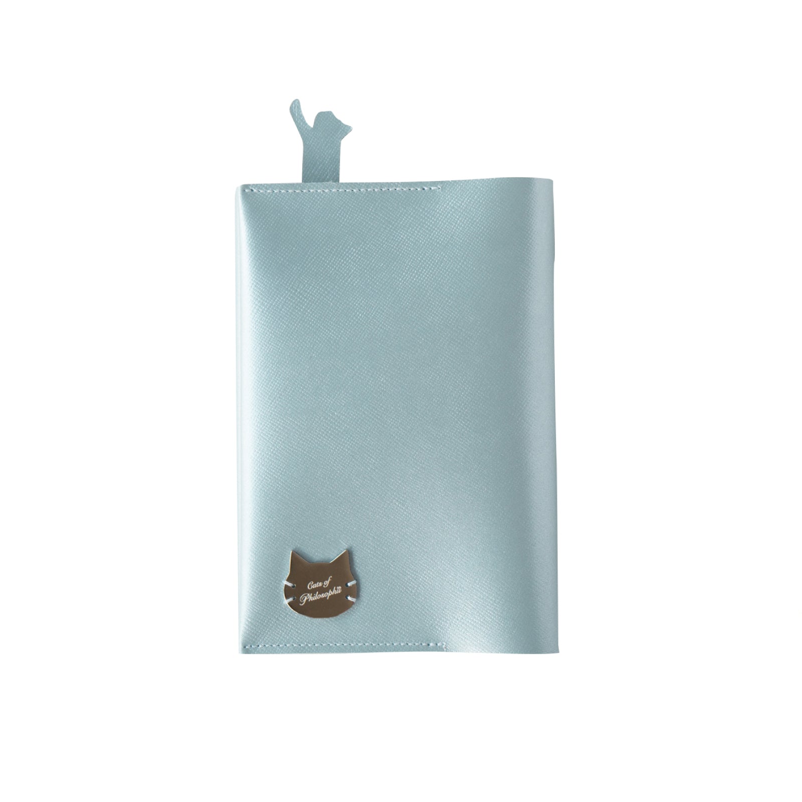CAT Book Cover Cuir Saffian / Sparkling Blue