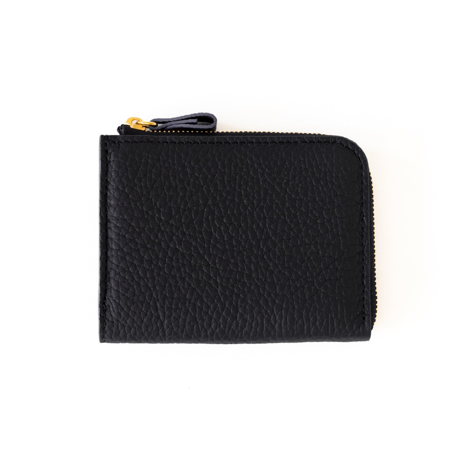 Minimum wallet with L shaped fastener / Taurillon Clemence