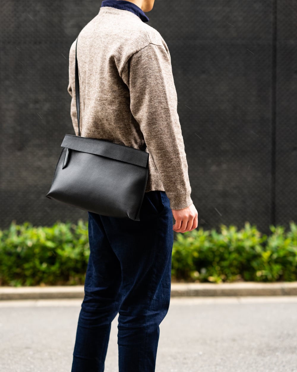 Livreur bag M/ Cuir Marsh