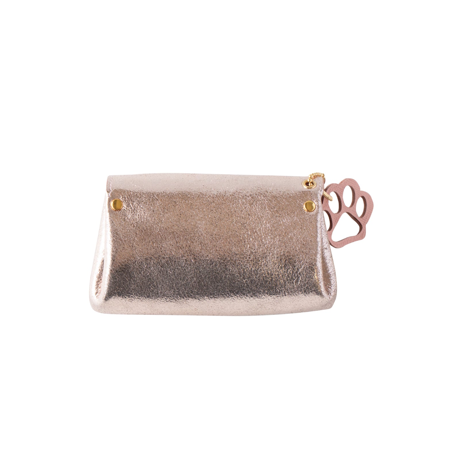 Sparkling Shell Pouch CAT / Rose Gold