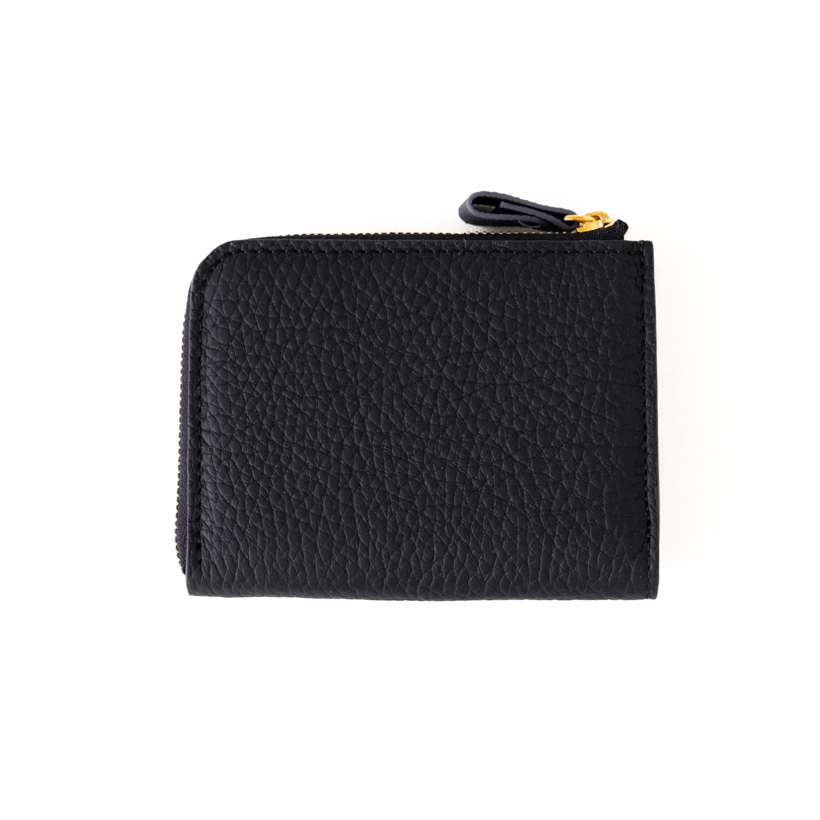 Minimum wallet with L shaped fastener / Taurillon Clemence