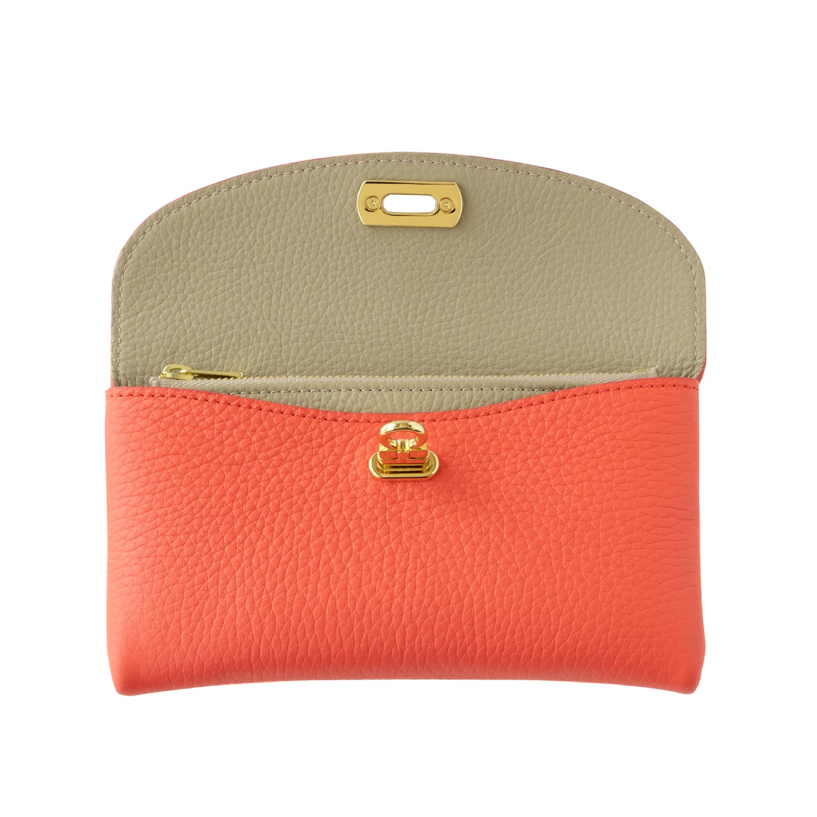 【おつとめ品セール】フラップウォレット・フルールロング トリヨンクレマンス/ローズジャイプール