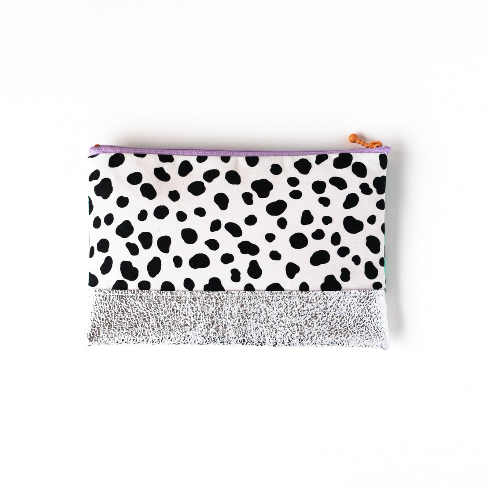 SINK. x Philosophii collaboration cow cat flat pouch