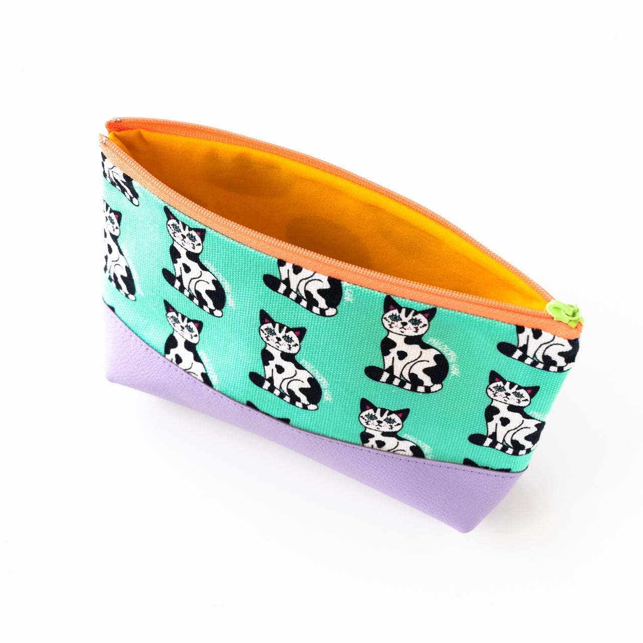 SINK. x Philosophii collaboration Ushineko pouch (with gusset)