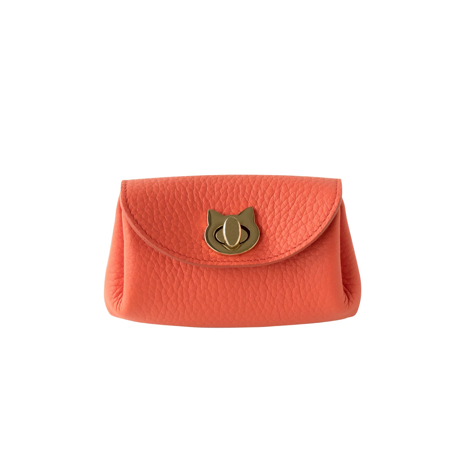CAT Shell Pouch Taurillon Clemence / Rose Jaipur
