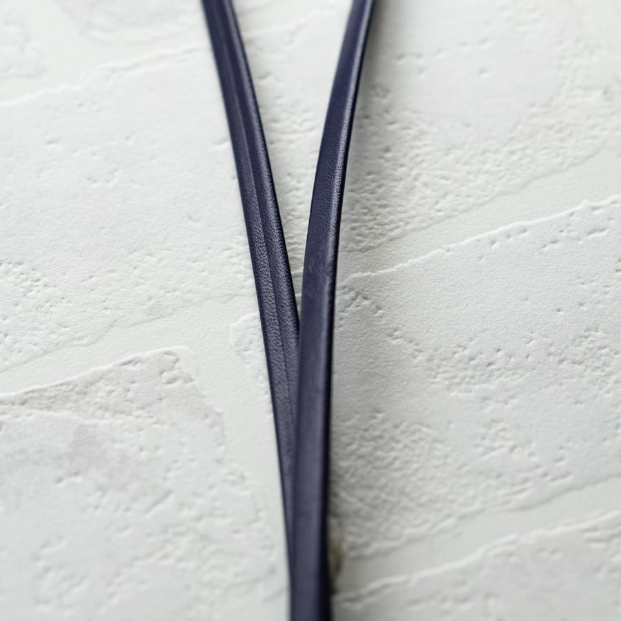 【おつとめ品セール】レザースマホストラップ(+ホルダー)シルバー金具 /110cm