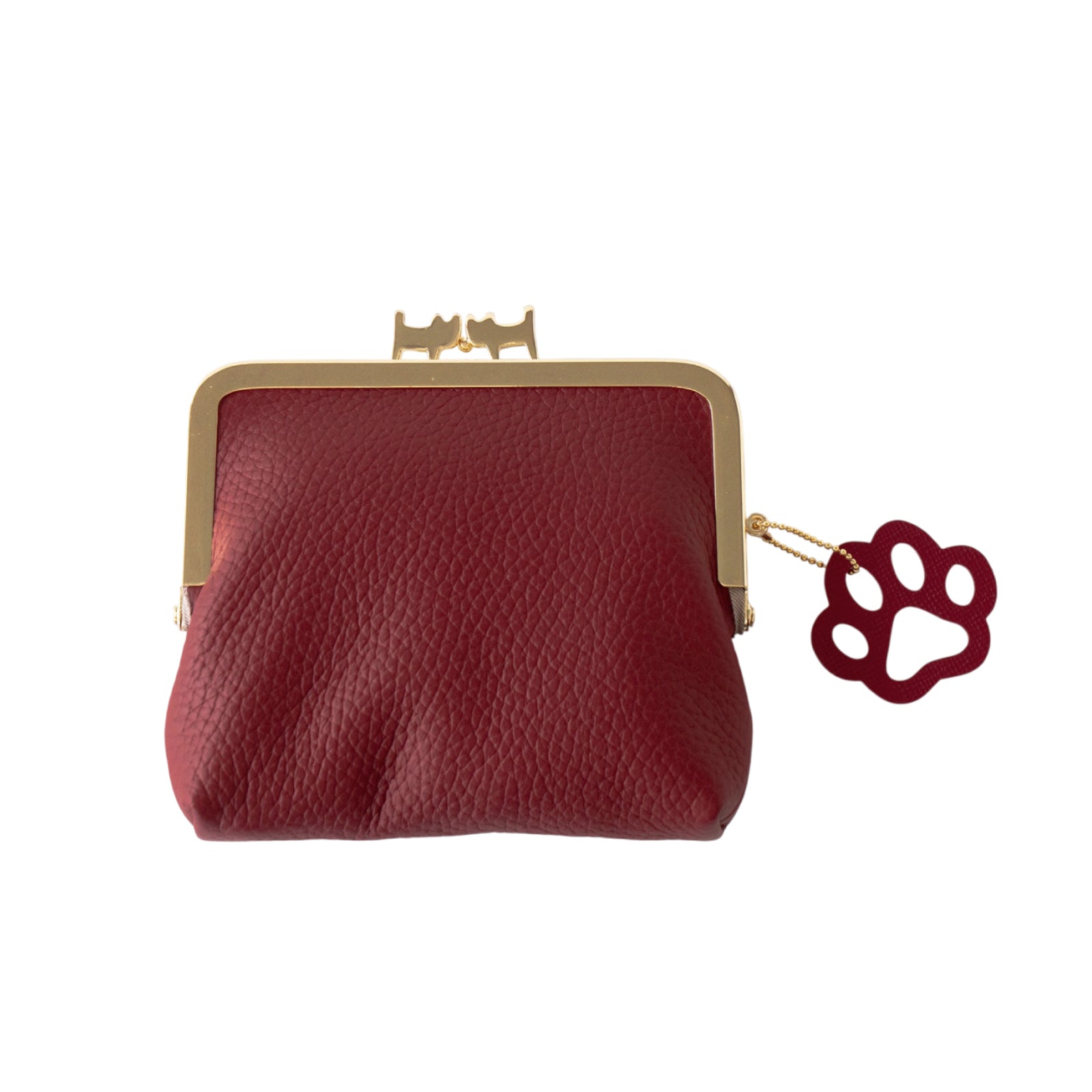 にゃまぐちウォレット キュイール・マッシュ / ボルドー