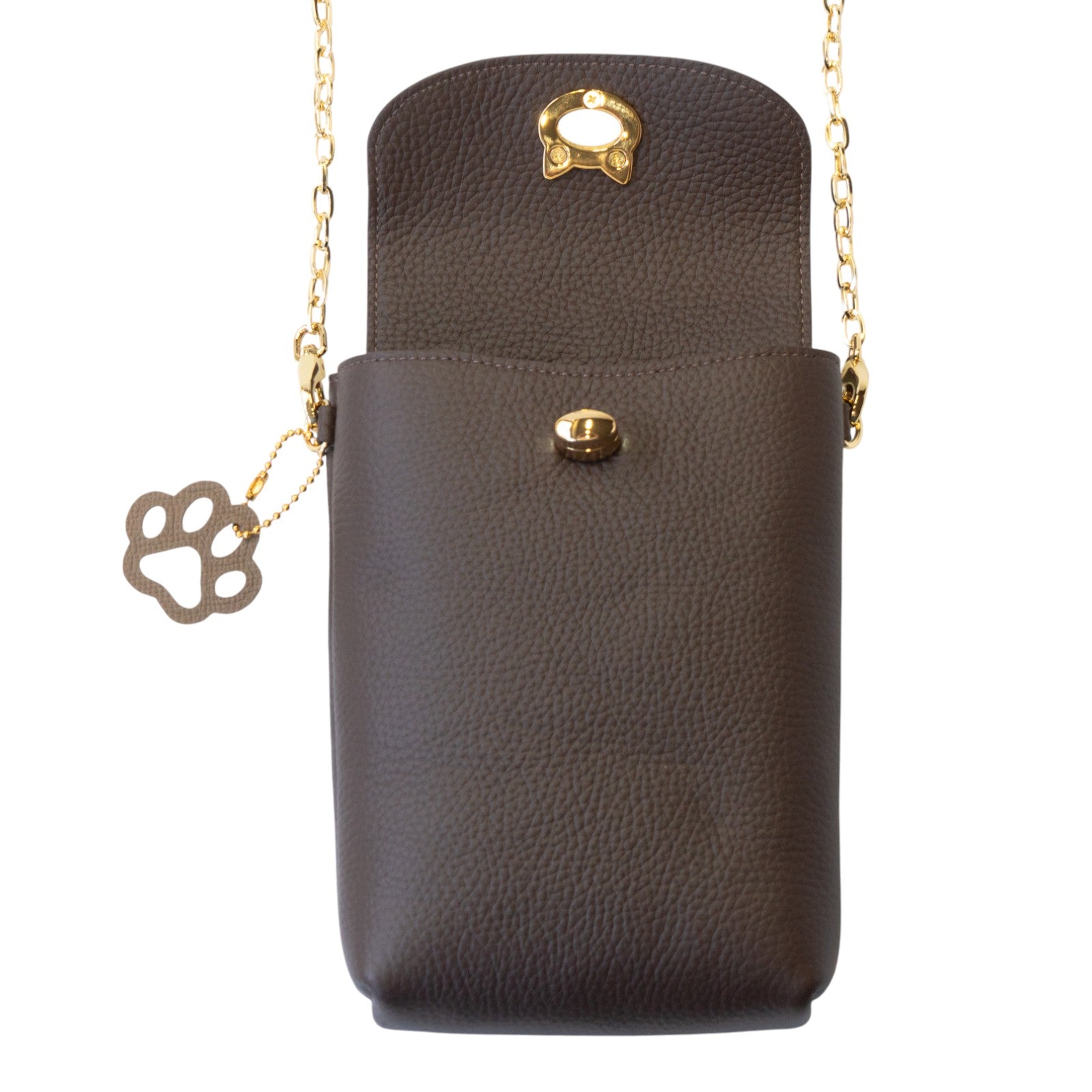 フルーニャスマホポシェット キュイール・マッシュ / チョコ