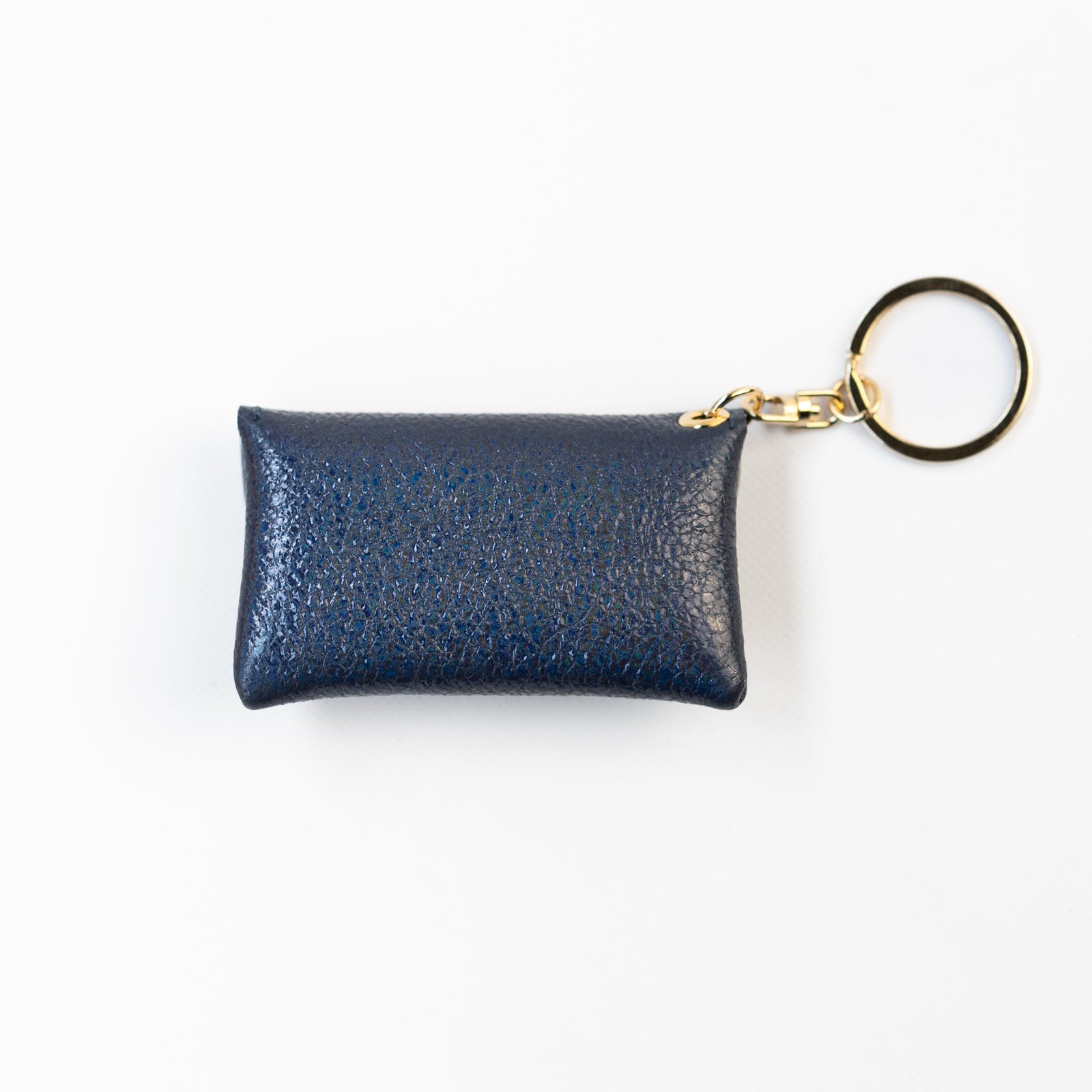 Soft leather flap minimini key ring prism leather