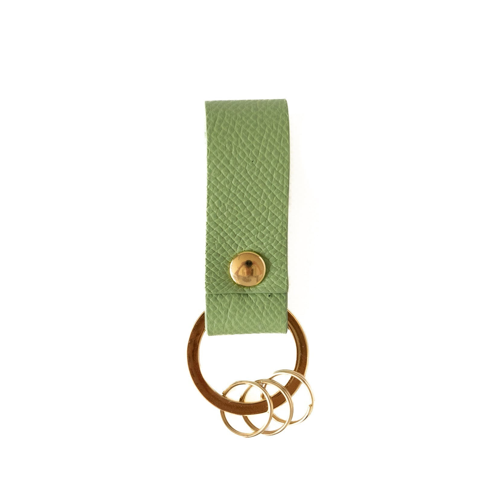 Leather key ring / Veau Epsom