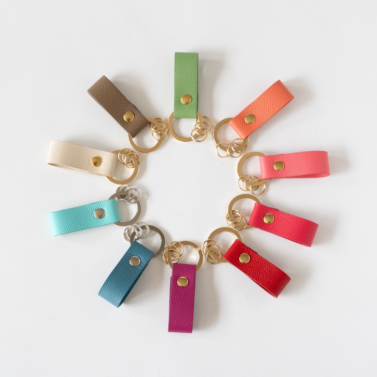 Leather key ring Vo Epson