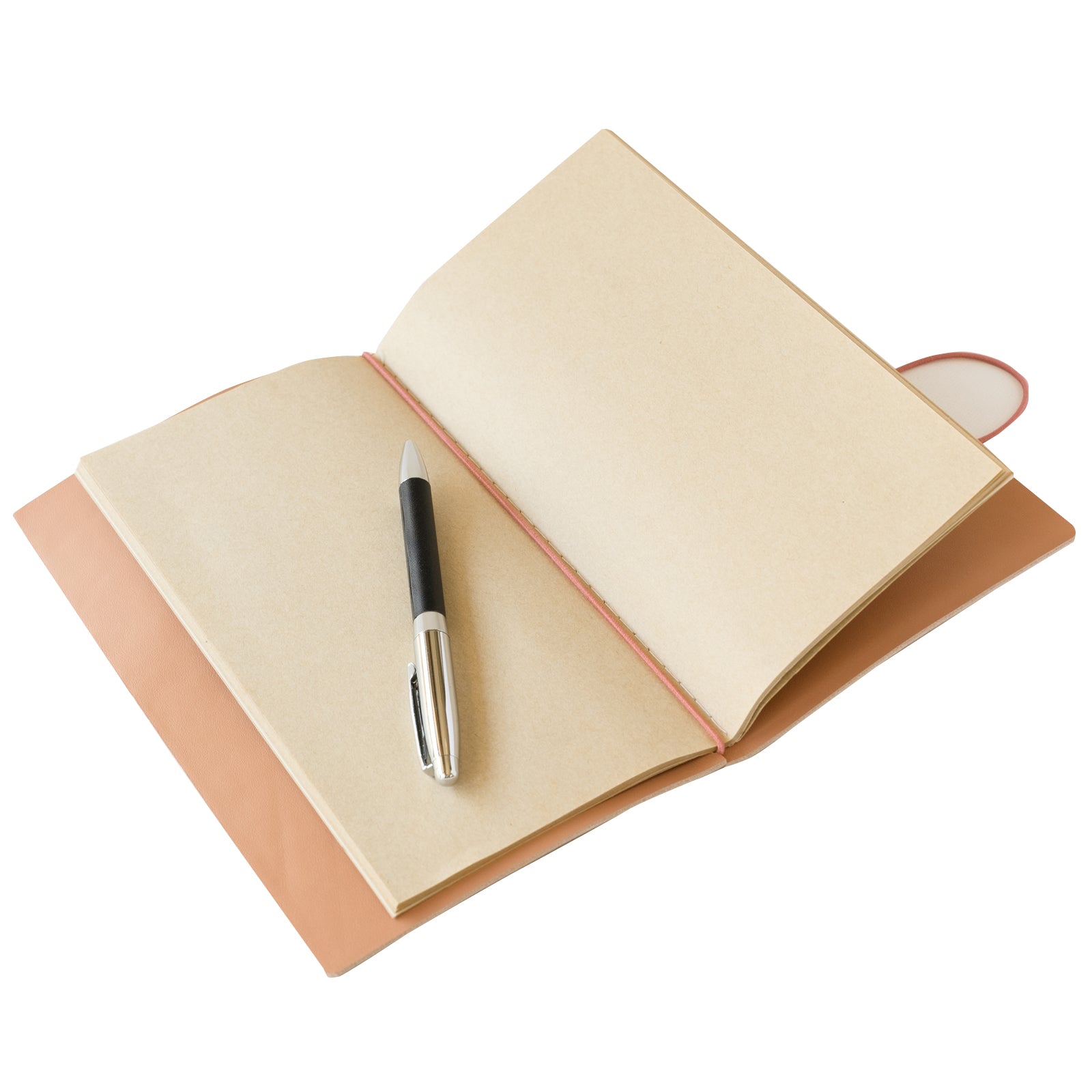 【おつとめ品セール】トラベラーズノートカバー リレ / ピンクベージュ