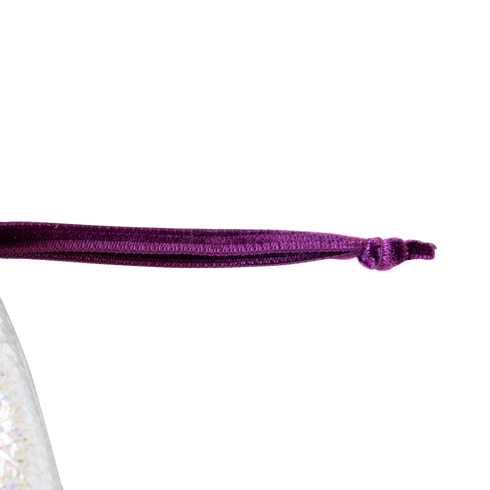 Mini drawstring pouch prism leather
