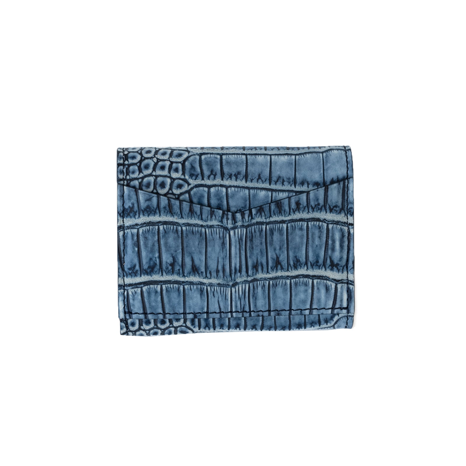 【おつとめ品セール】ハンディウォレット・オペラ ヌバッククロコダイルxクリーム