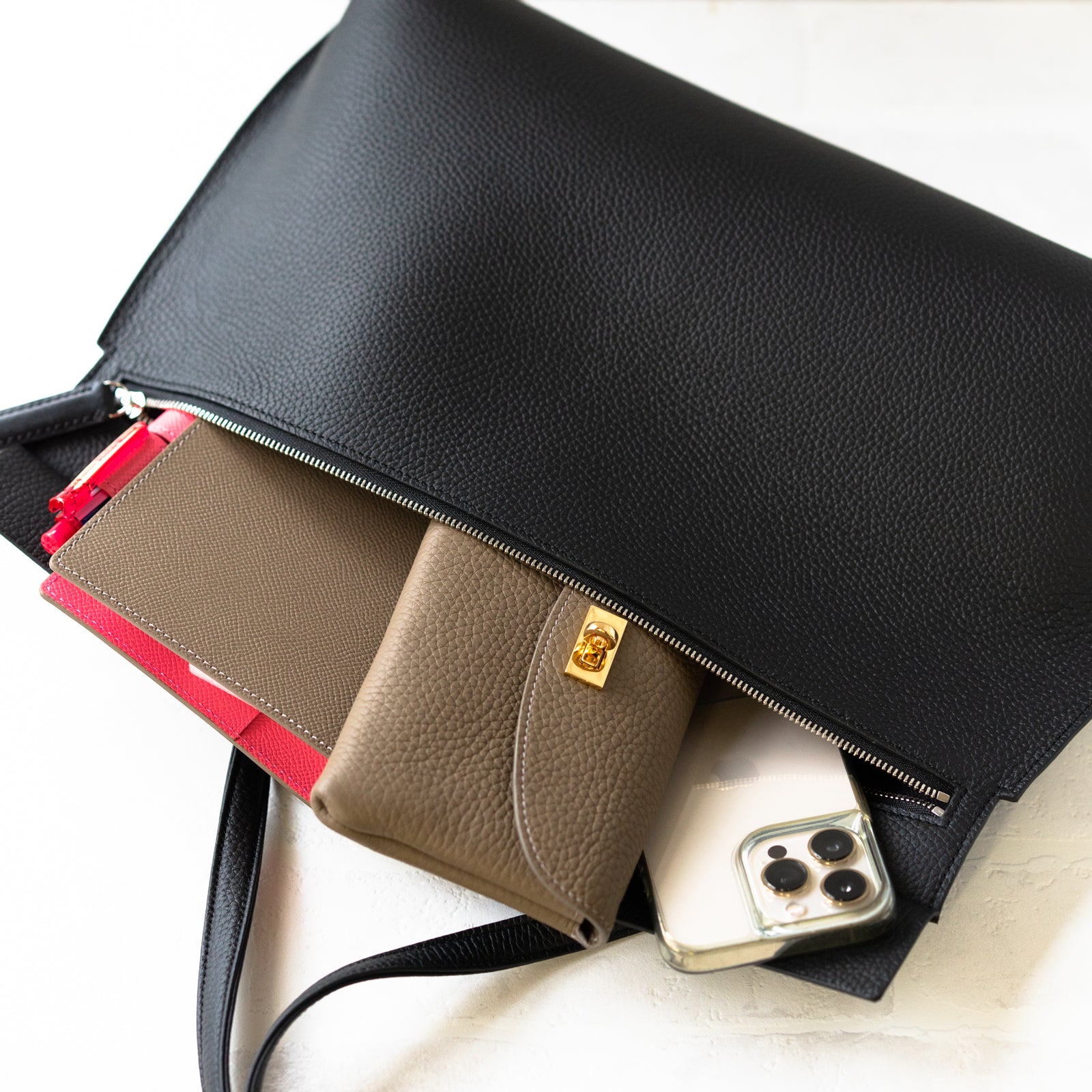 Livreur bag M/ Cuir Marsh