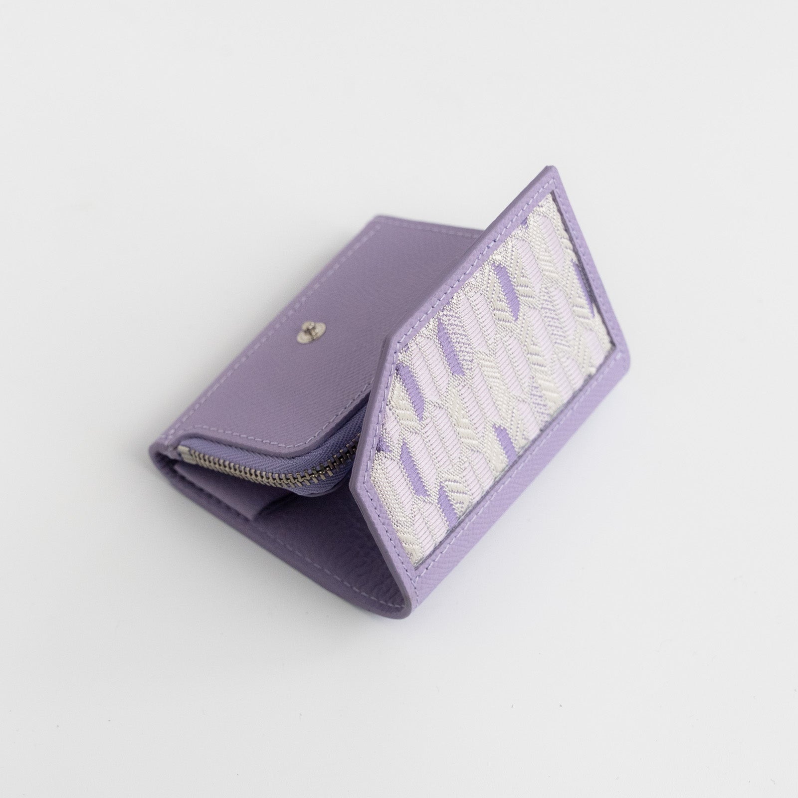 【おつとめ品セール】ハンディウォレット・オペラ 博多織ver. パープル