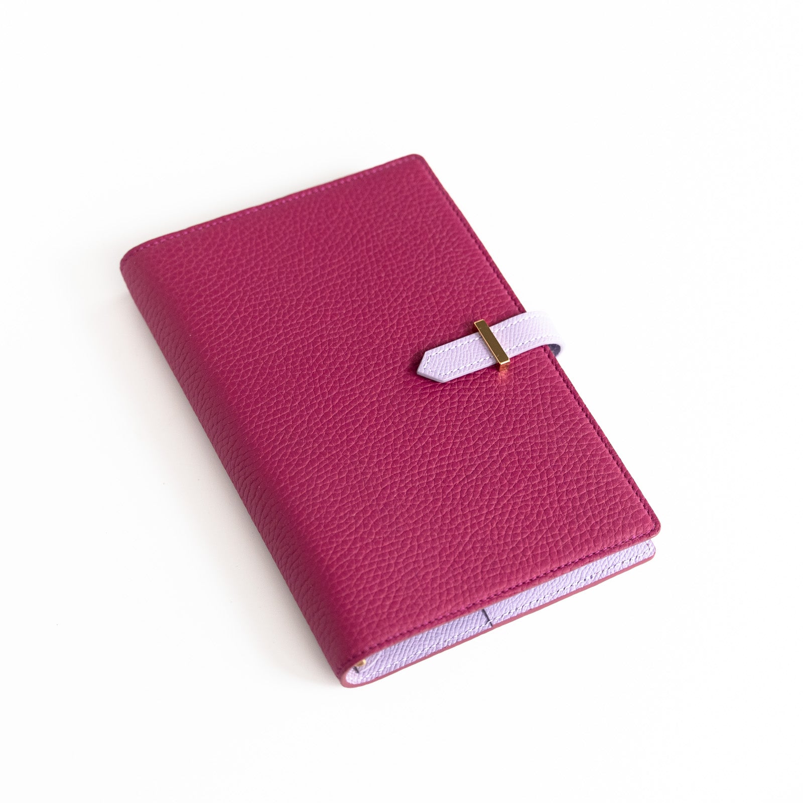 【おつとめ品セール】バイブルサイズシステム手帳 トリヨンクレマンス/ローズパープル