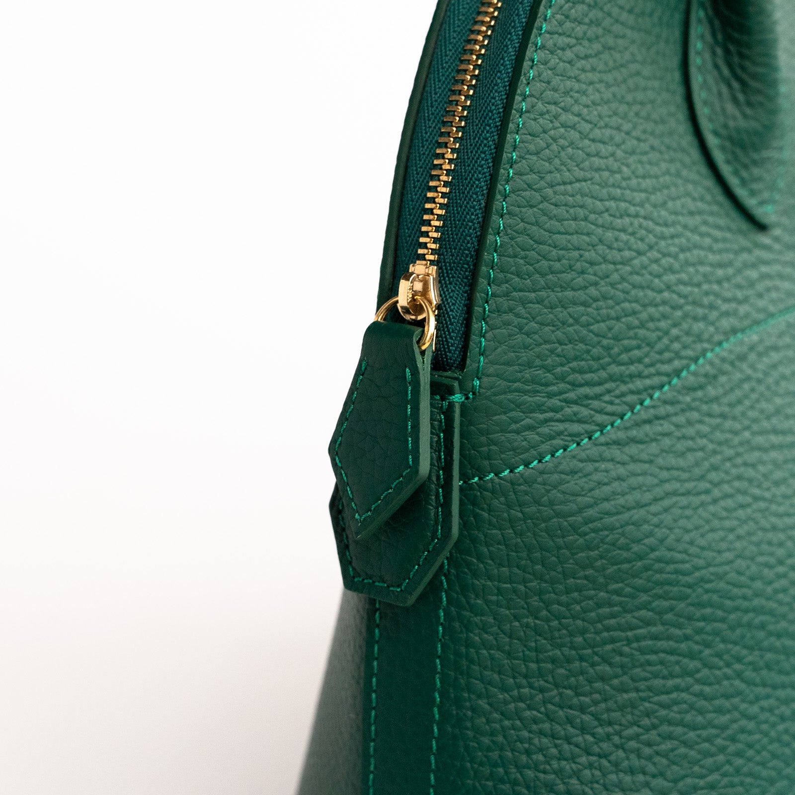 【おつとめ品セール】ハンドバッグ・ルーチェ31 キュイール・マッシュ / エメラルド