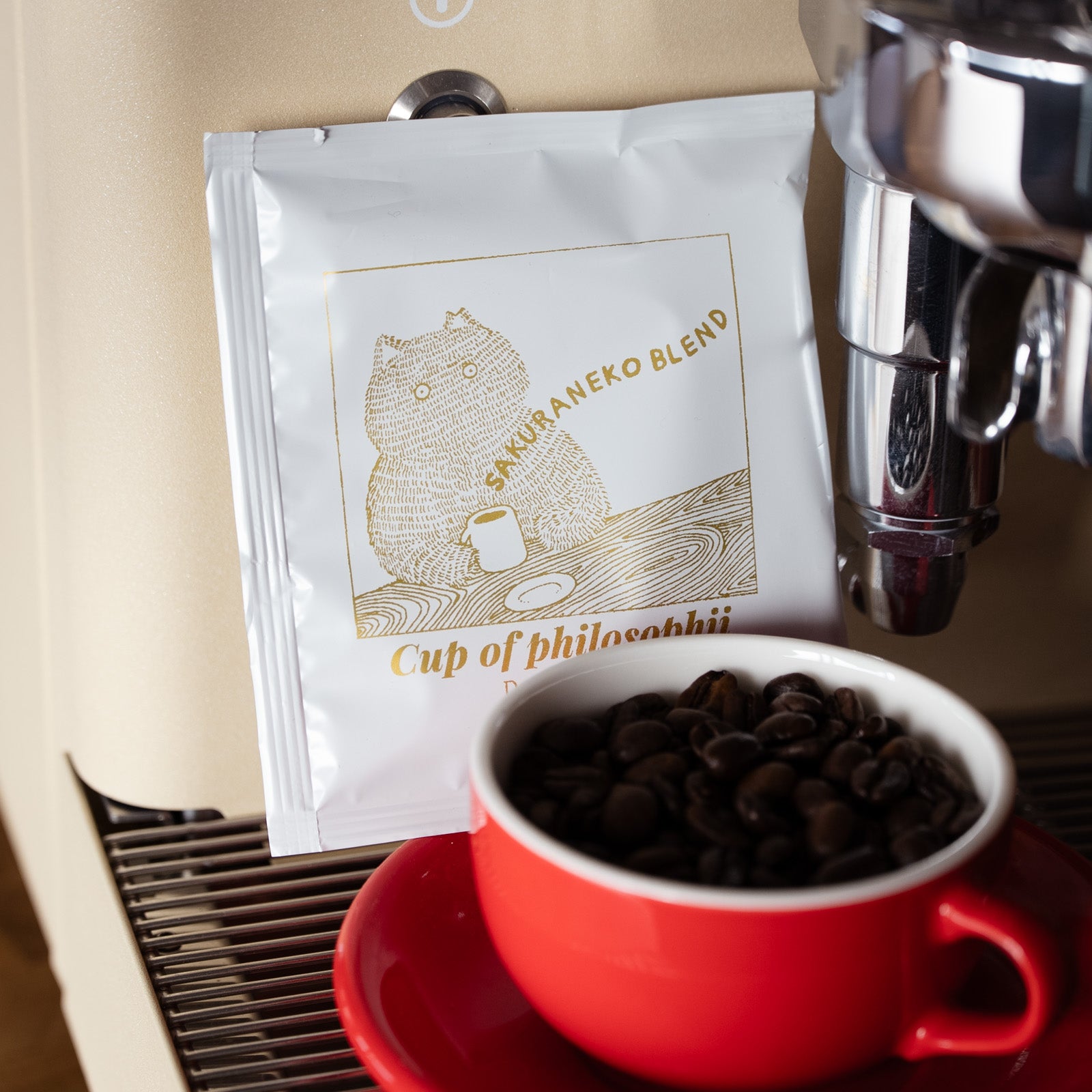 【デカフェ】さくらねこブレンド・自家焙煎コーヒーバッグ6個入り