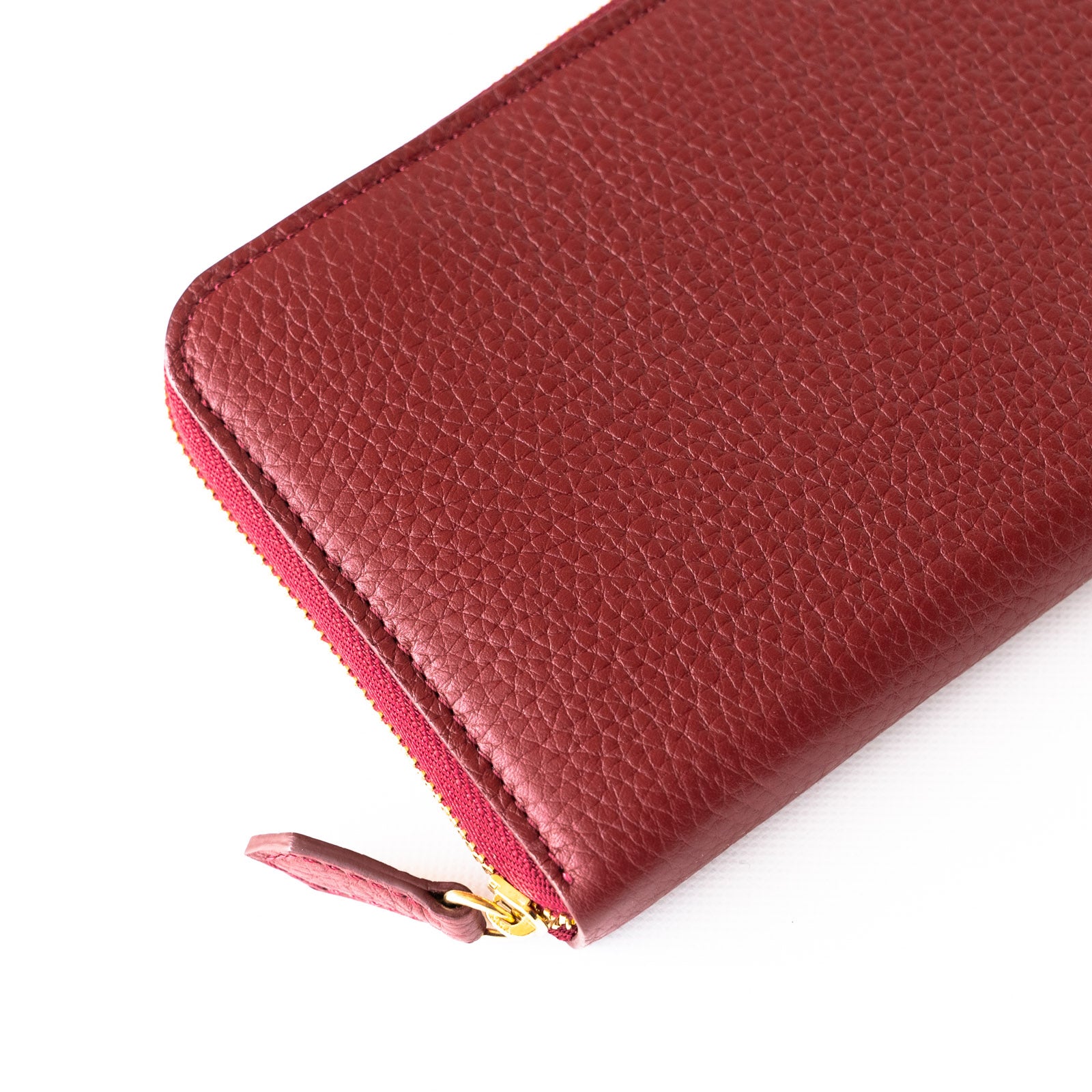 【おつとめ品セール】ラウンドファスナー長財布カード12枚タイプ トリヨンクレマンス/ルージュアッシュ