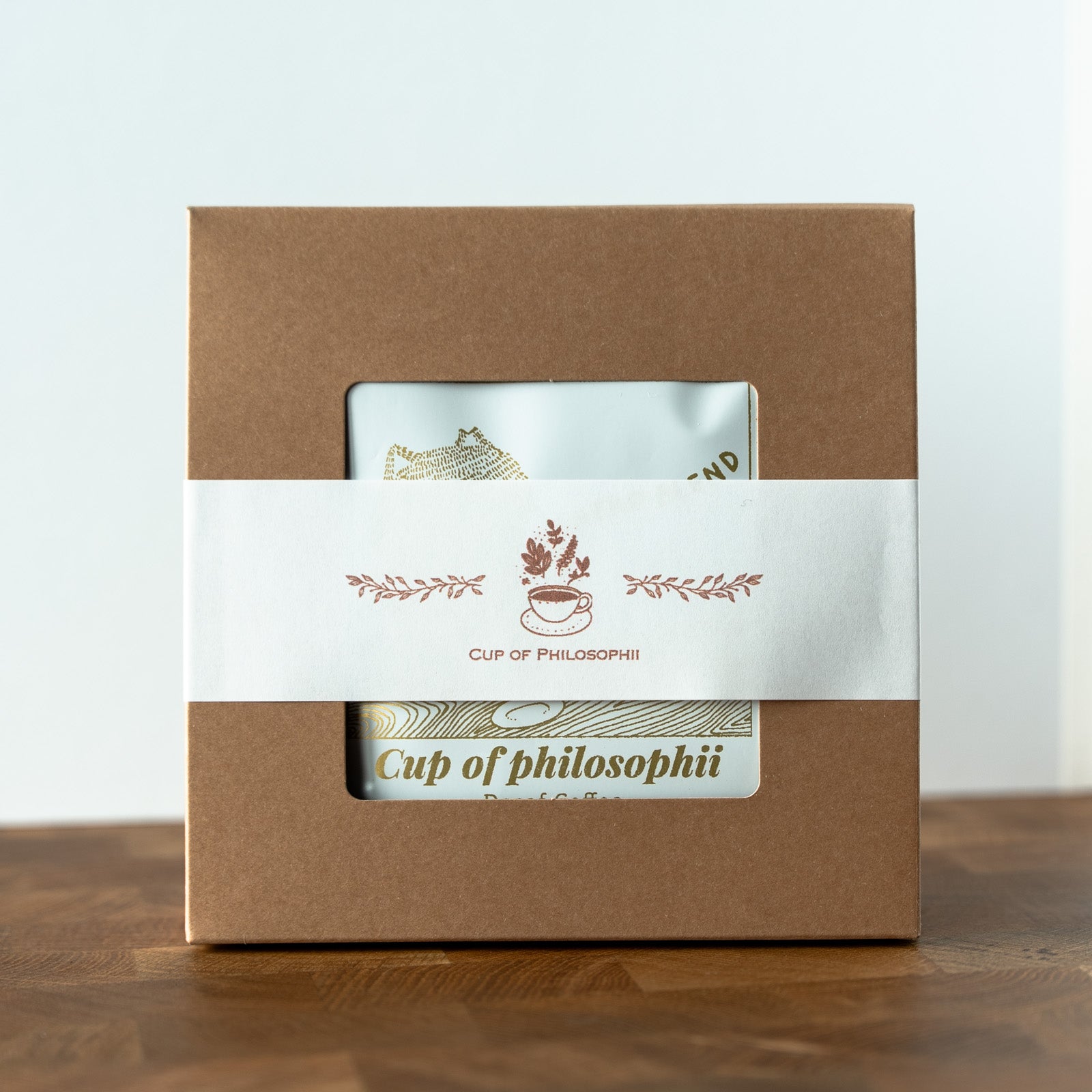 【プチギフト】デカフェさくらねこブレンド・自家焙煎コーヒーバッグ3個入り