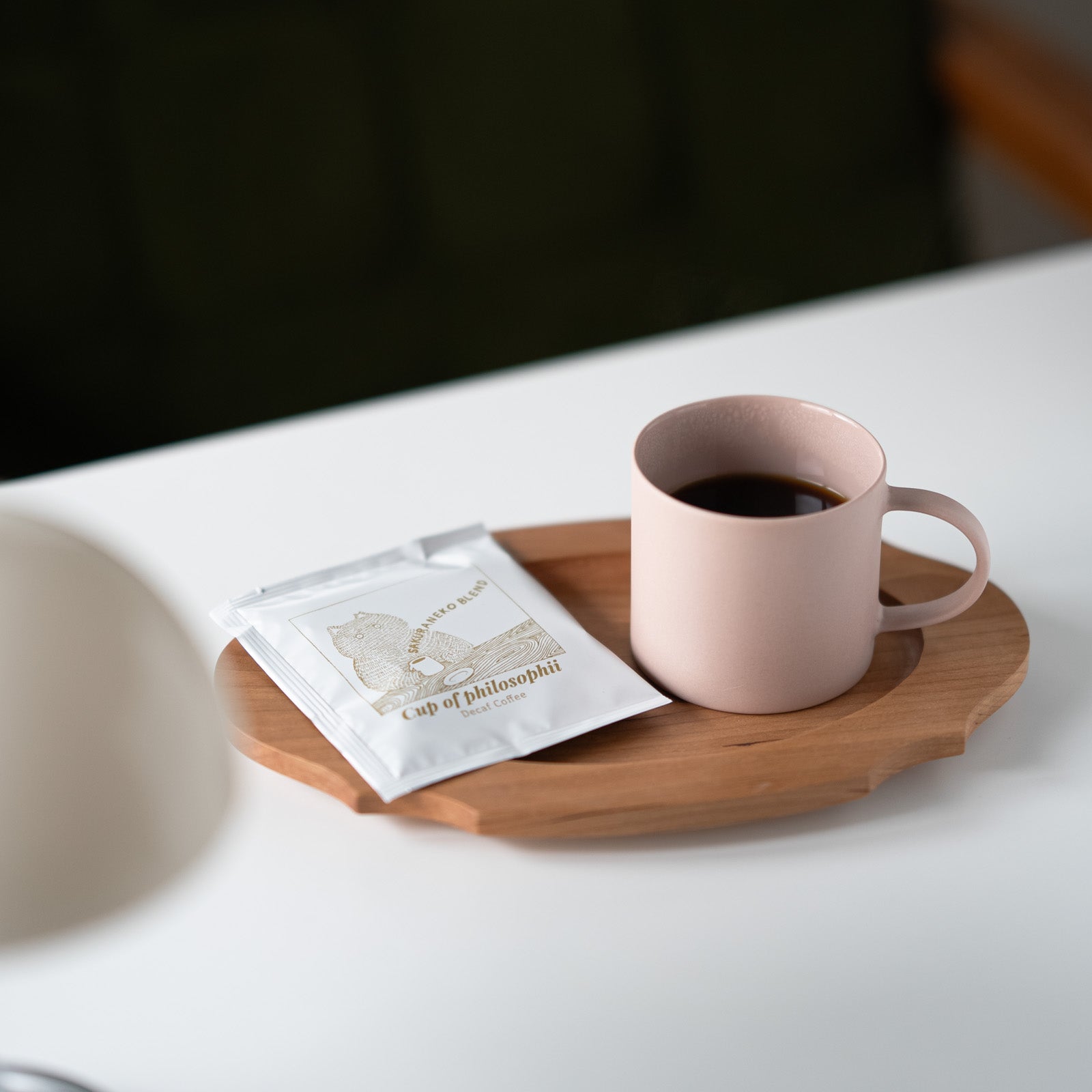 【プチギフト】デカフェさくらねこブレンド・自家焙煎コーヒーバッグ3個入り