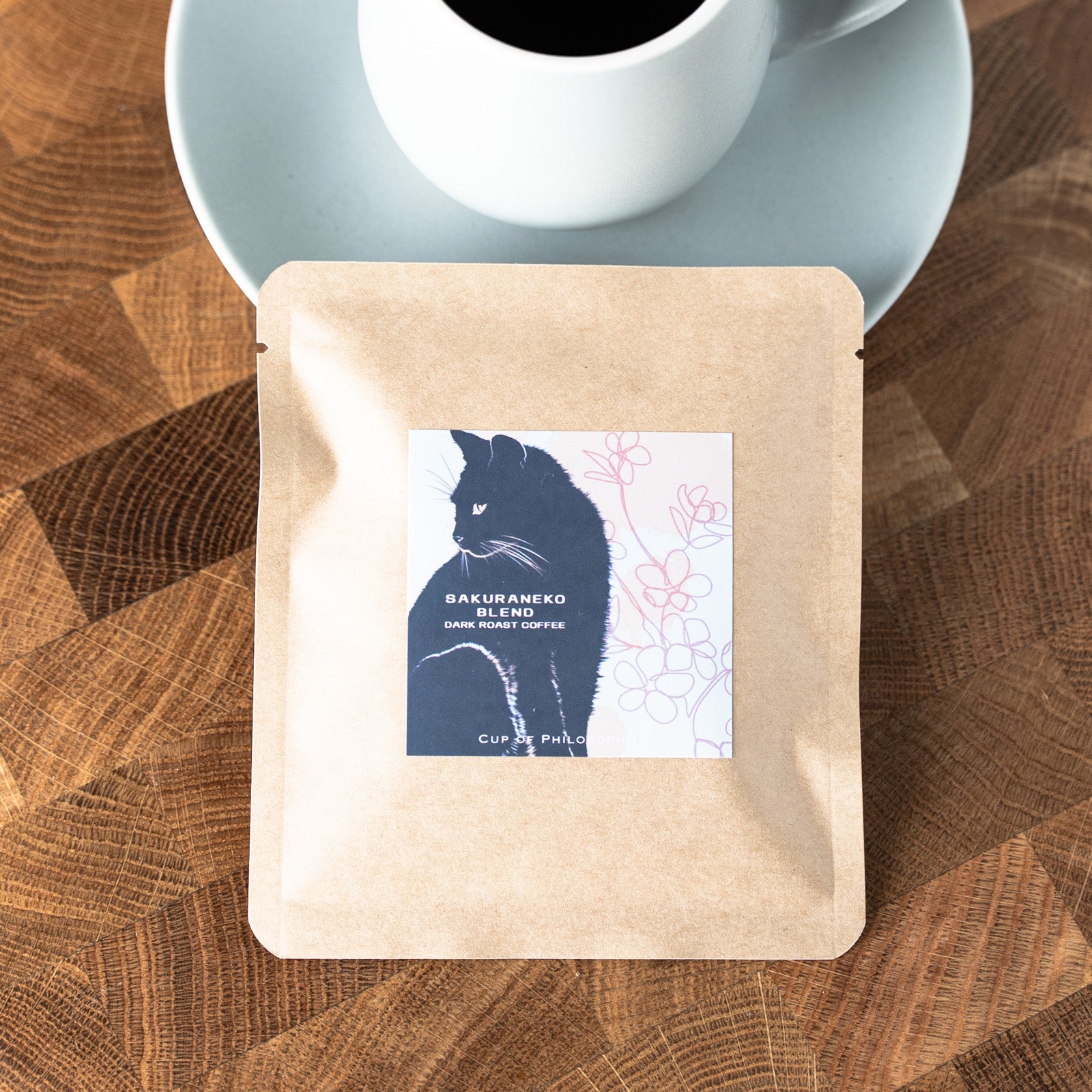 【カフェオレにもおすすめダークロースト】さくらねこブレンド・自家焙煎ドリップバッグ6個入り
