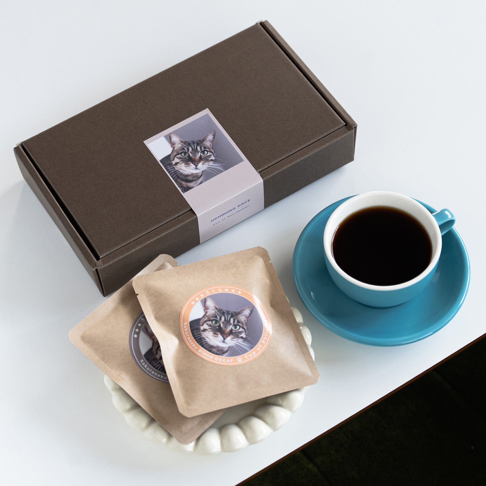 【うちのこカフェ】写真プリント自家焙煎コーヒードリップバッグ10個入り