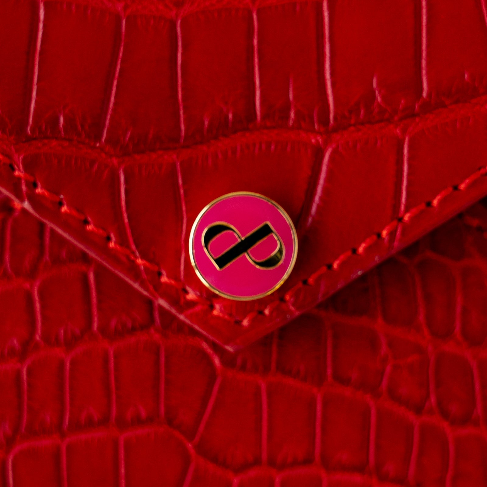 【おつとめ品セール】エンべロープカードケース クロコダイル