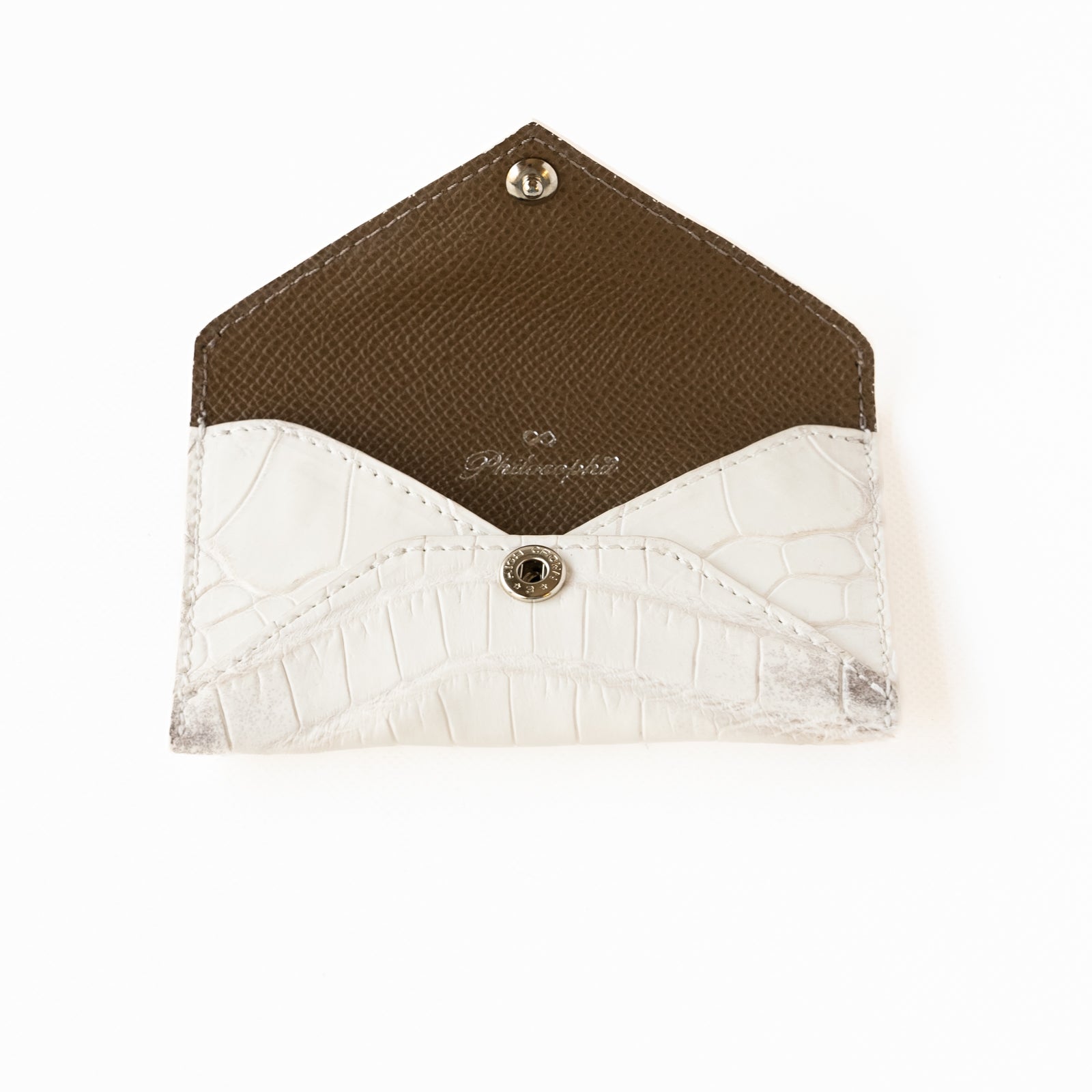 【おつとめ品セール】エンべロープカードケース クロコダイル