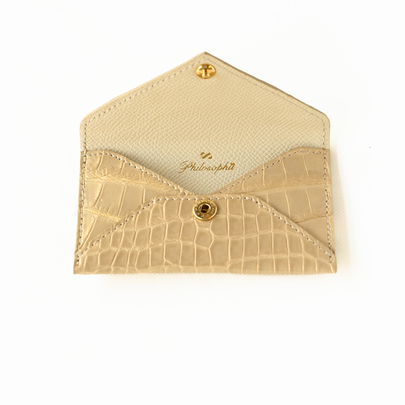 【おつとめ品セール】エンべロープカードケース クロコダイル