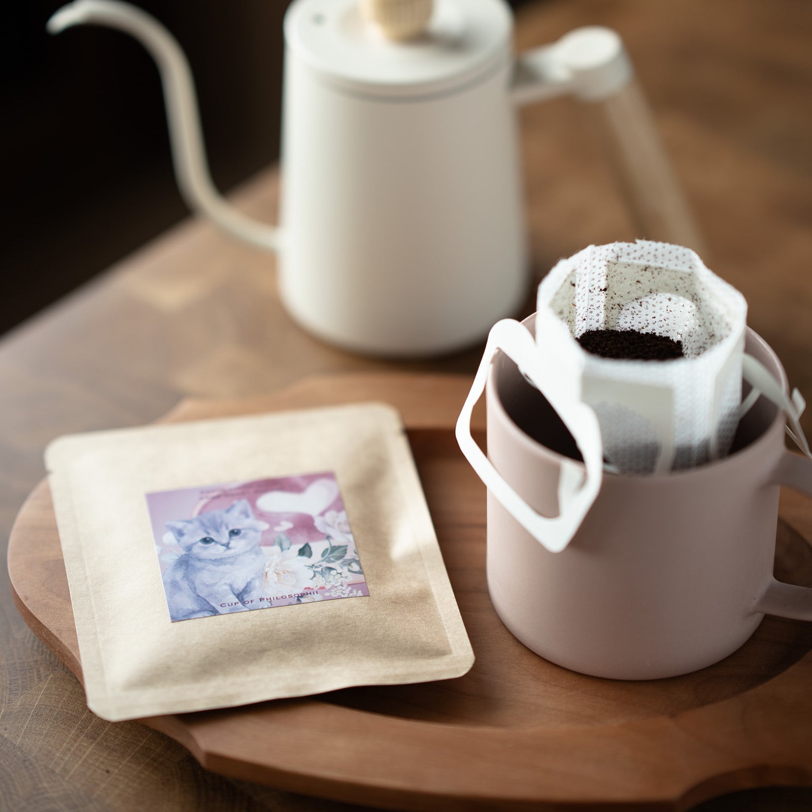 【母の日プチギフト】3種さくらねこブレンドセット・自家焙煎コーヒードリップバッグ3個入り