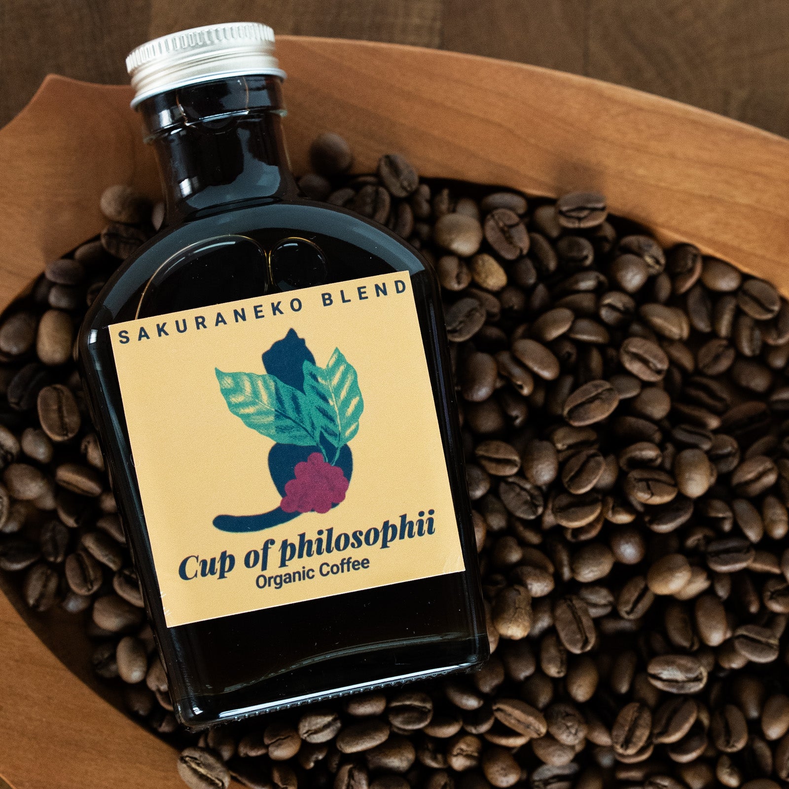 さくらねこブレンドコーヒーリキッド(180ml)