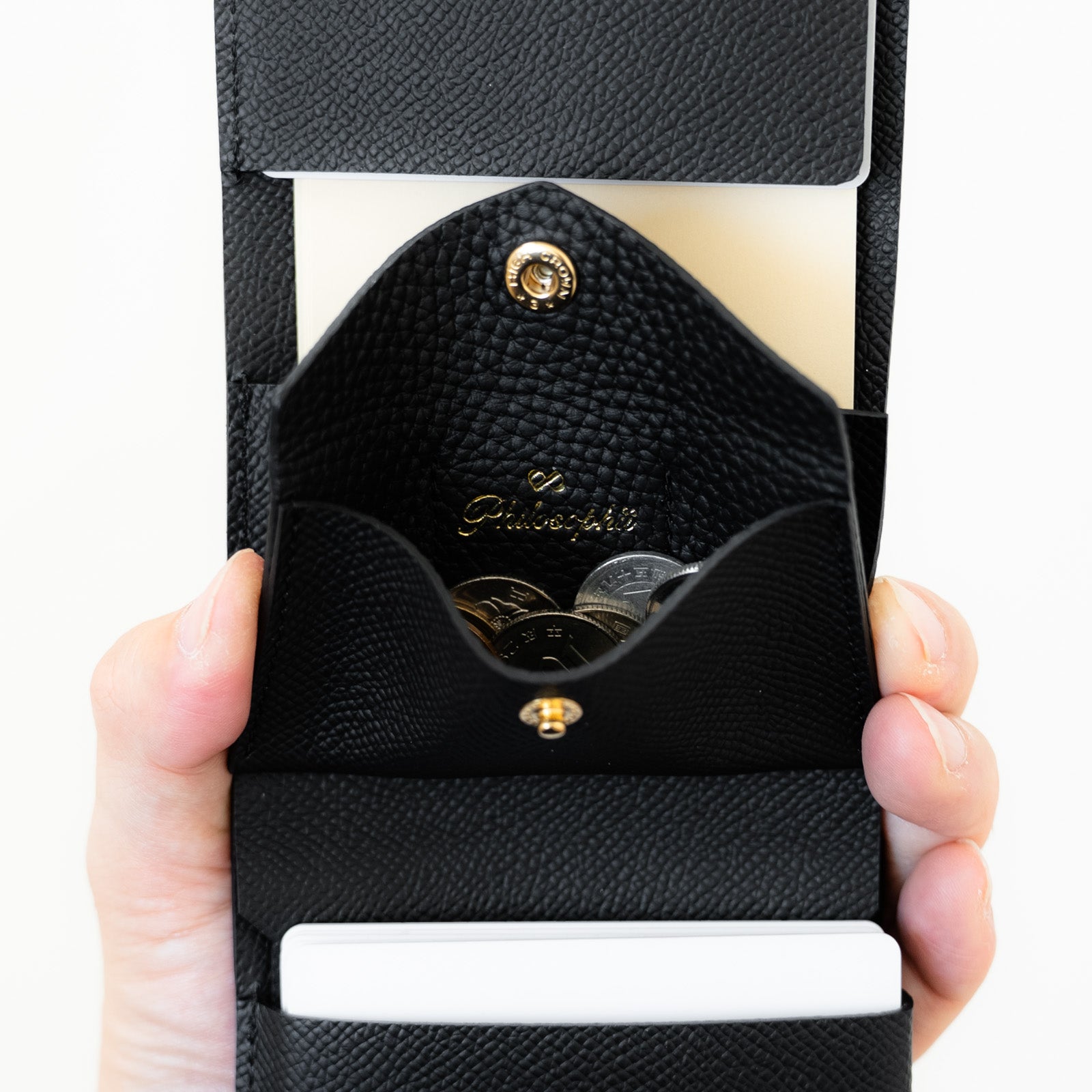 Made to order: Mini Wallet "Cornet" / Black