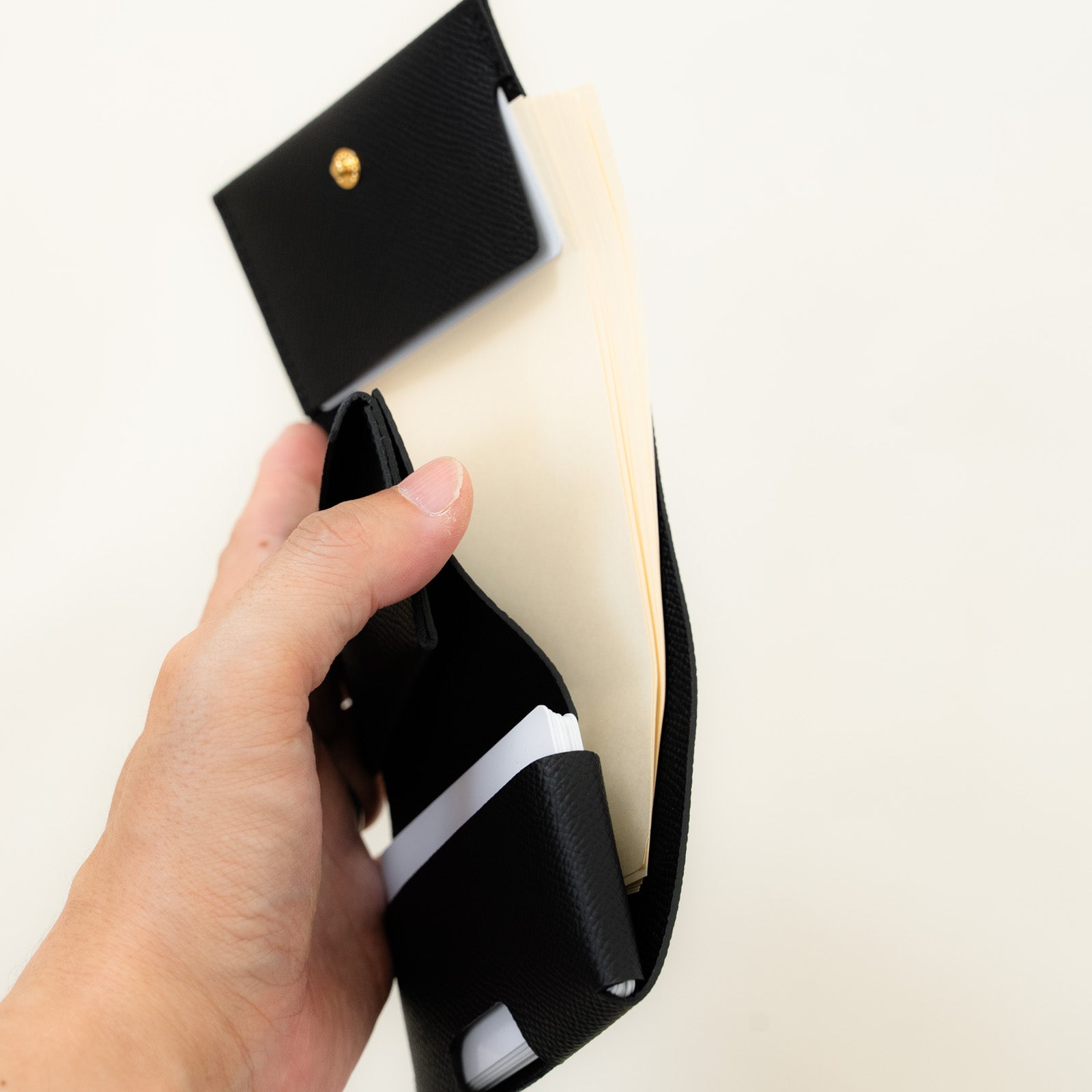 Made to order: Mini Wallet "Cornet" / Black