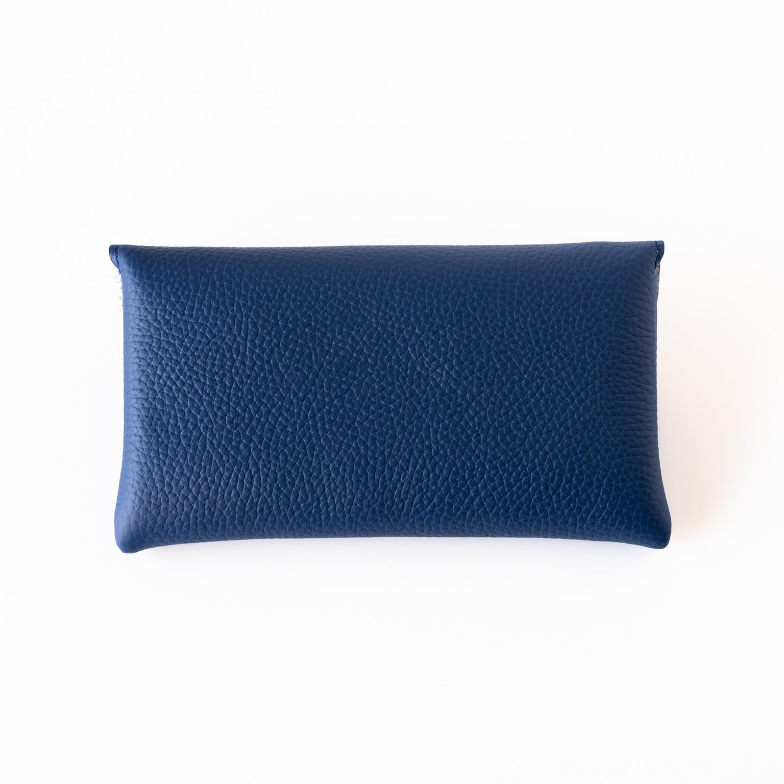 Limited Color Flap Wallet Frugna Long Cuir Mash / Royal Blue x Silver