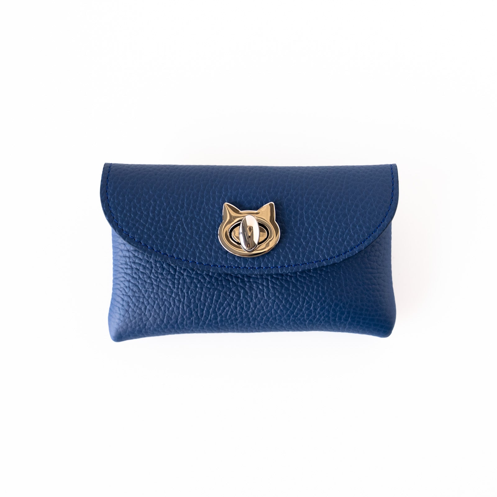 Limited Edition: Flap Wallet Fullunya Medium - Cuir Mash / Royal Blue x Silver