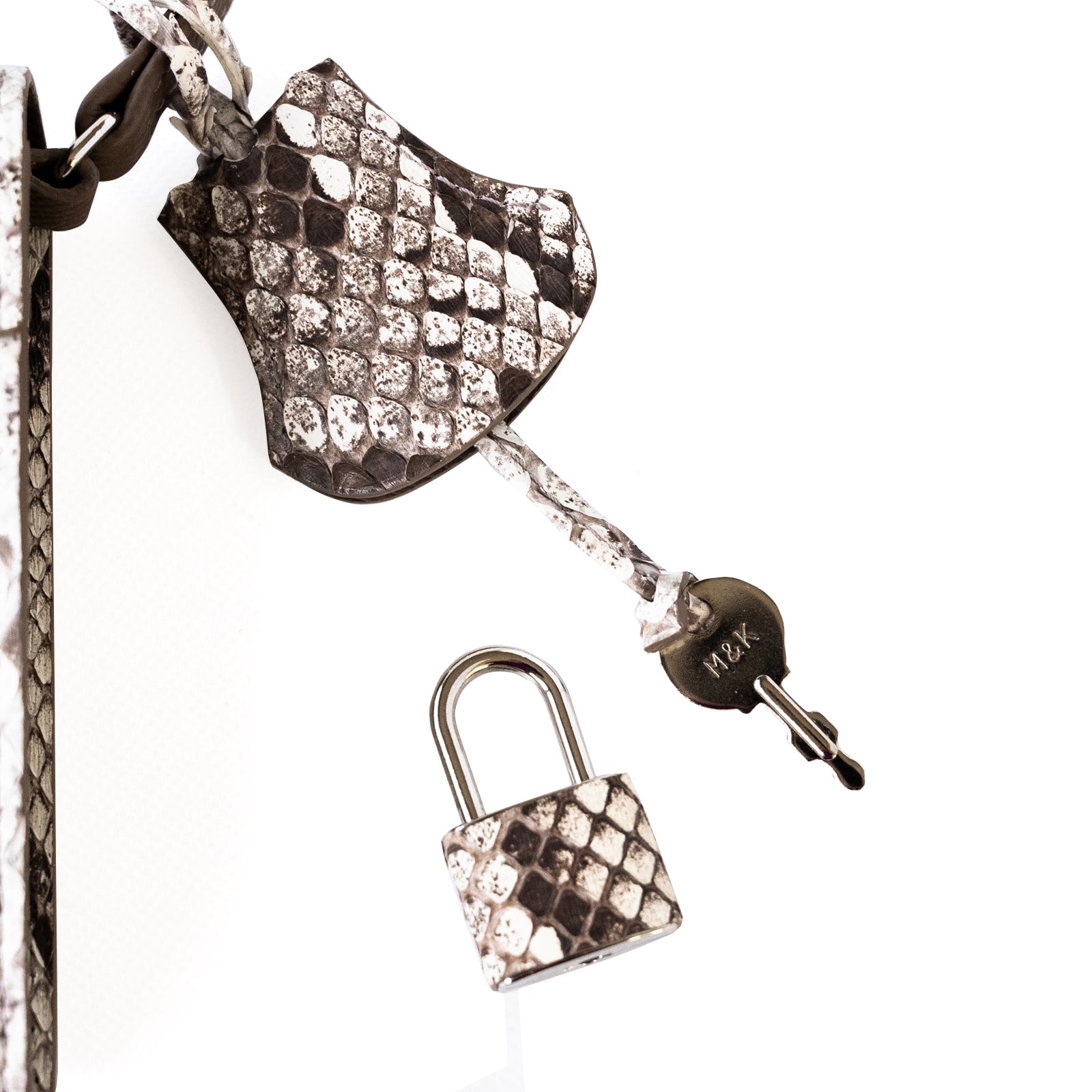 【おつとめ品セール】クロシェ ショルダーウォレット パイソン