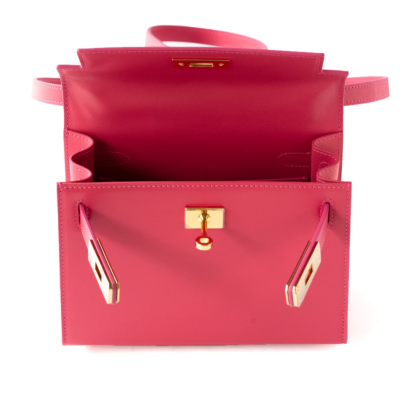 【おつとめ品セール】クロシェ クラシカルハンドバッグ20 ボックスカーフ