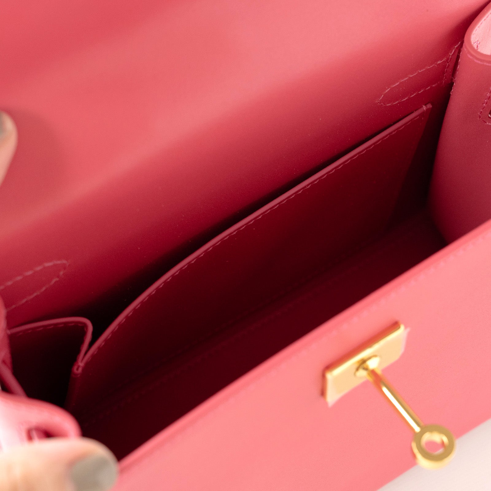 【おつとめ品セール】クロシェ クラシカルハンドバッグ20 ボックスカーフ