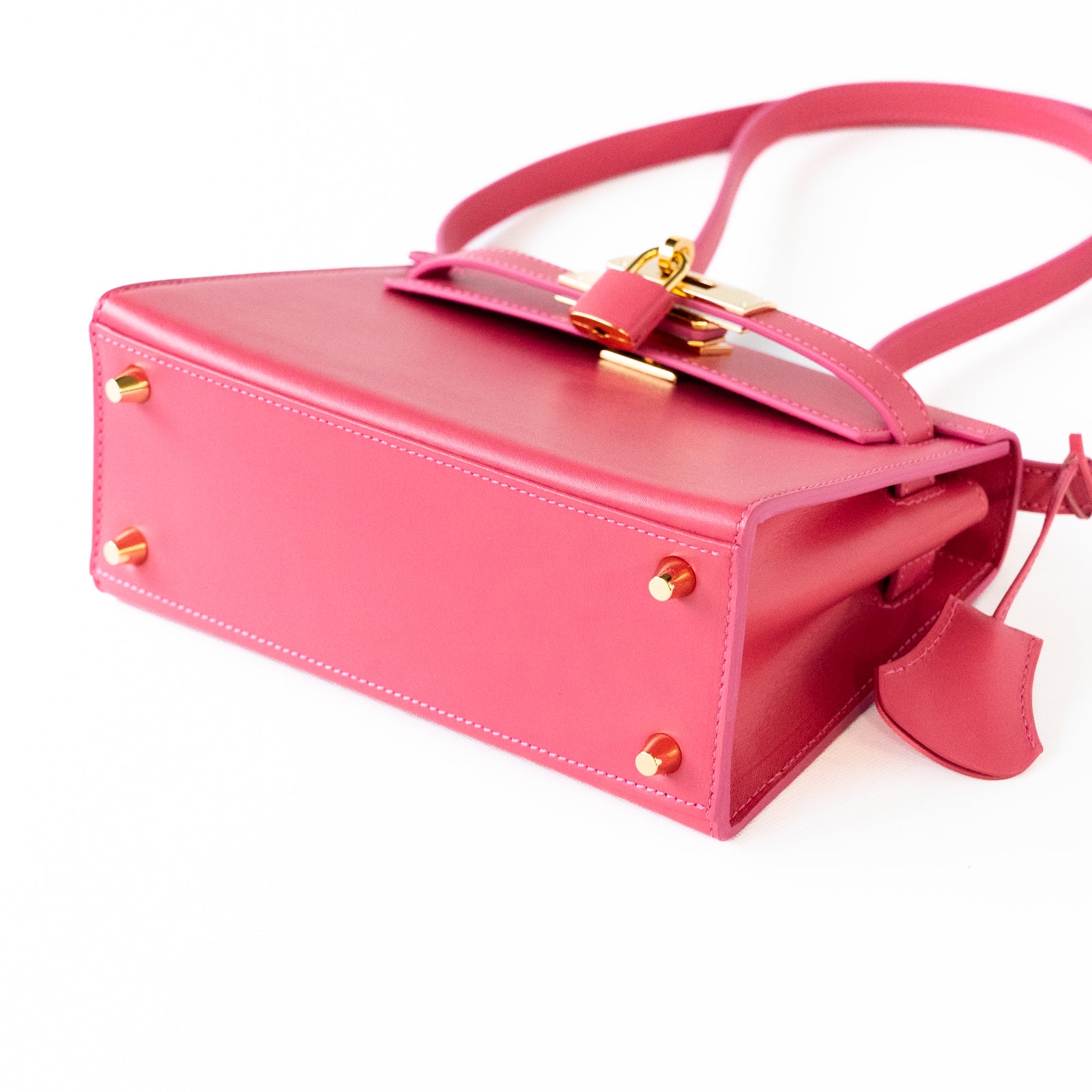 【おつとめ品セール】クロシェ クラシカルハンドバッグ20 ボックスカーフ