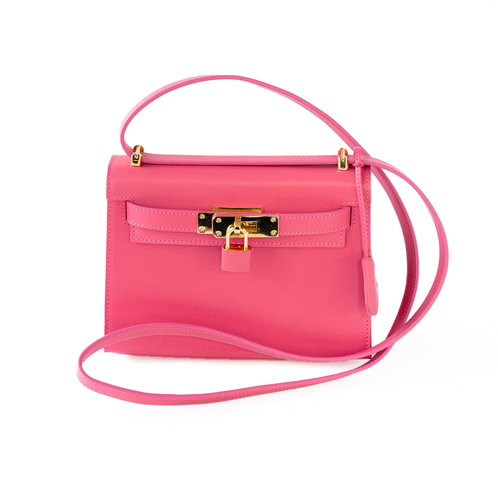 【おつとめ品セール】クロシェ クラシカルハンドバッグ20 ボックスカーフ