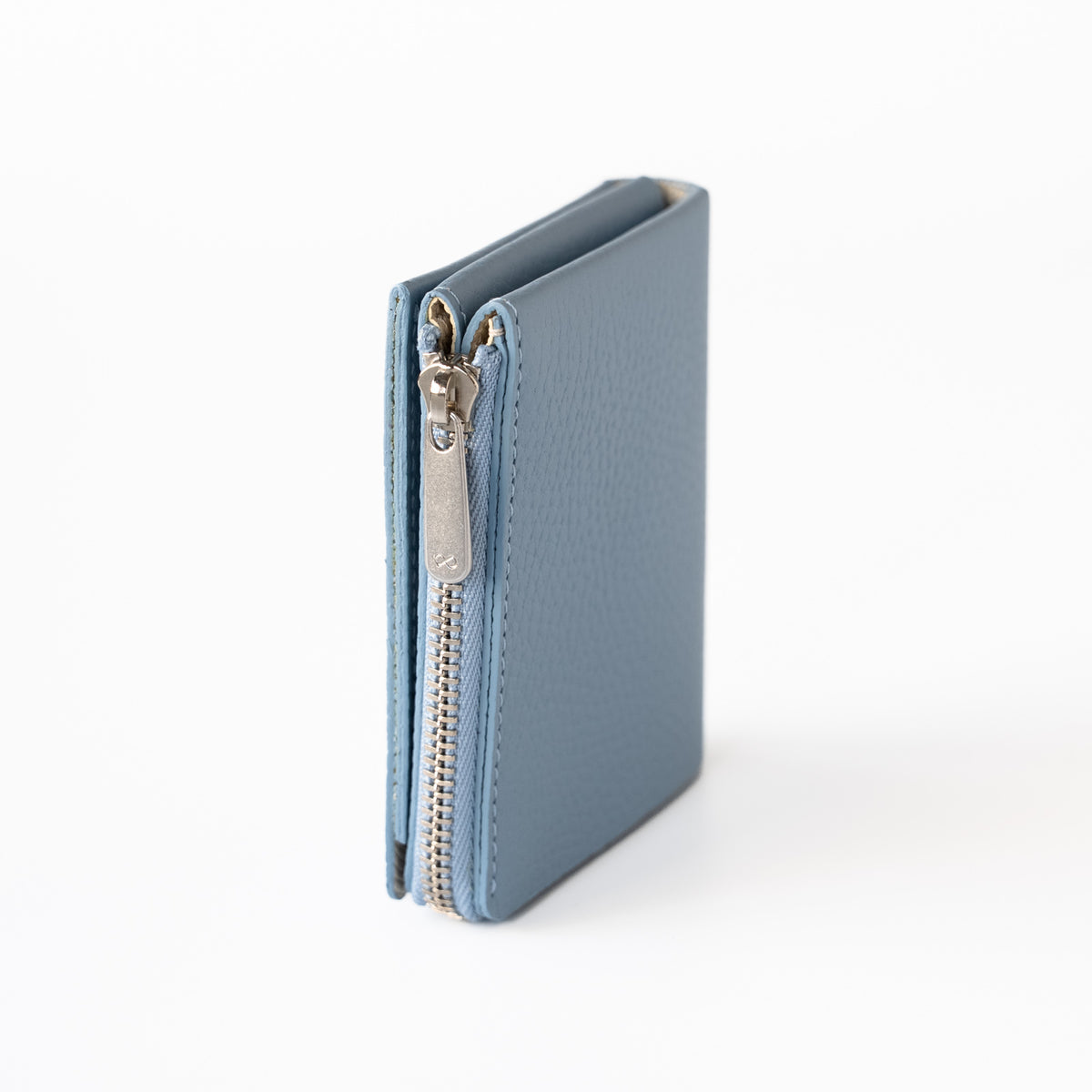 Made to Order: Small Bi-fold Wallet "Nouvelle PALM" / Saxe Blue