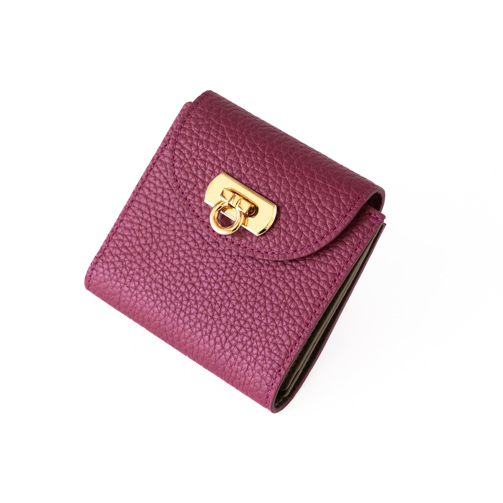 Bi-fold wallet "Ecre" / Taurillon Clemence