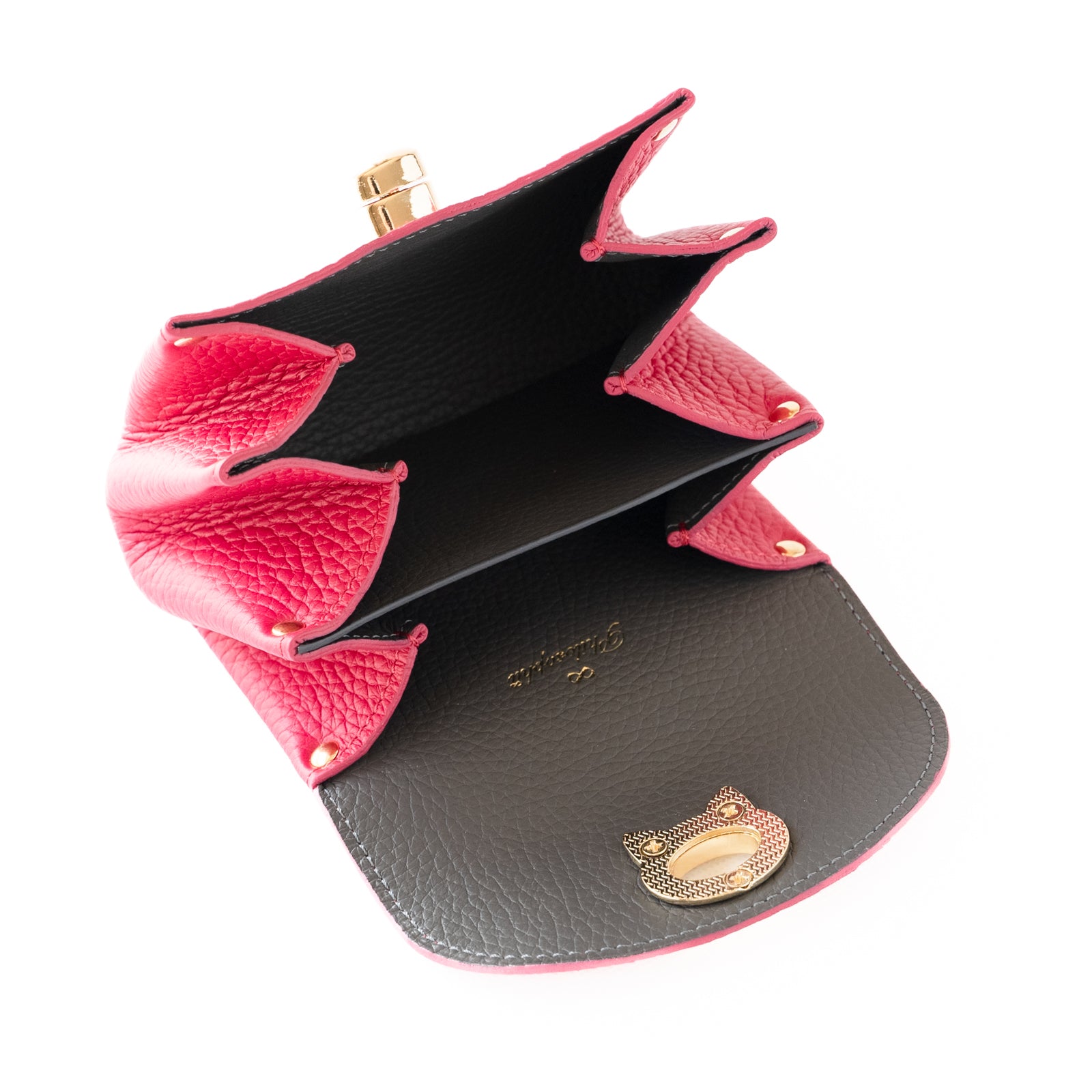 Shell pouch CAT Taurillon Clemence