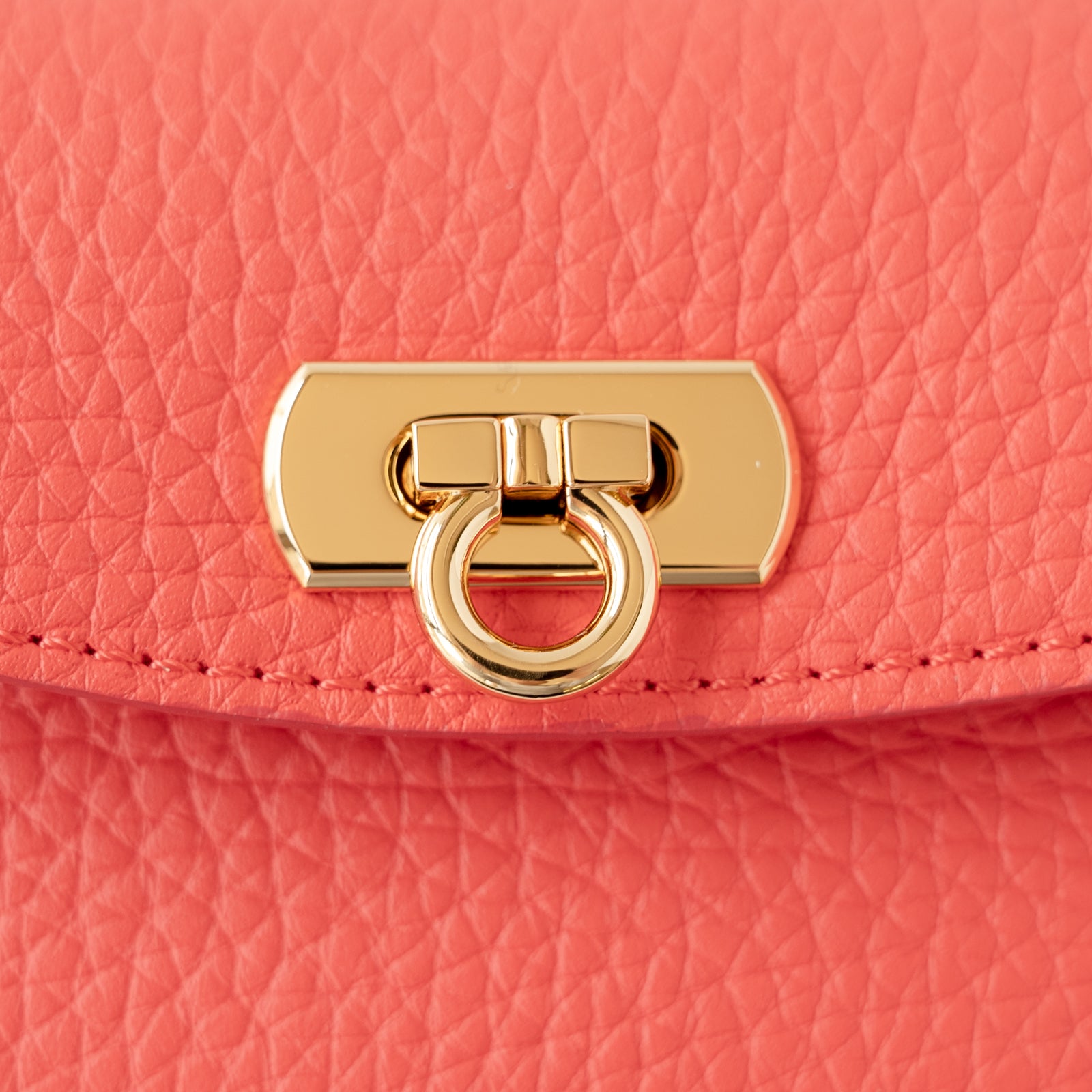 【おつとめ品セール】フラップウォレット・フルールロング トリヨンクレマンス/ローズジャイプール