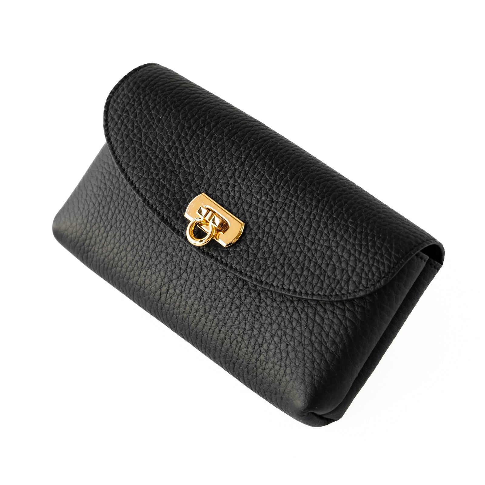 【おつとめ品セール】フラップウォレット・フルール ミリオン トリヨンクレマンス / ブラック