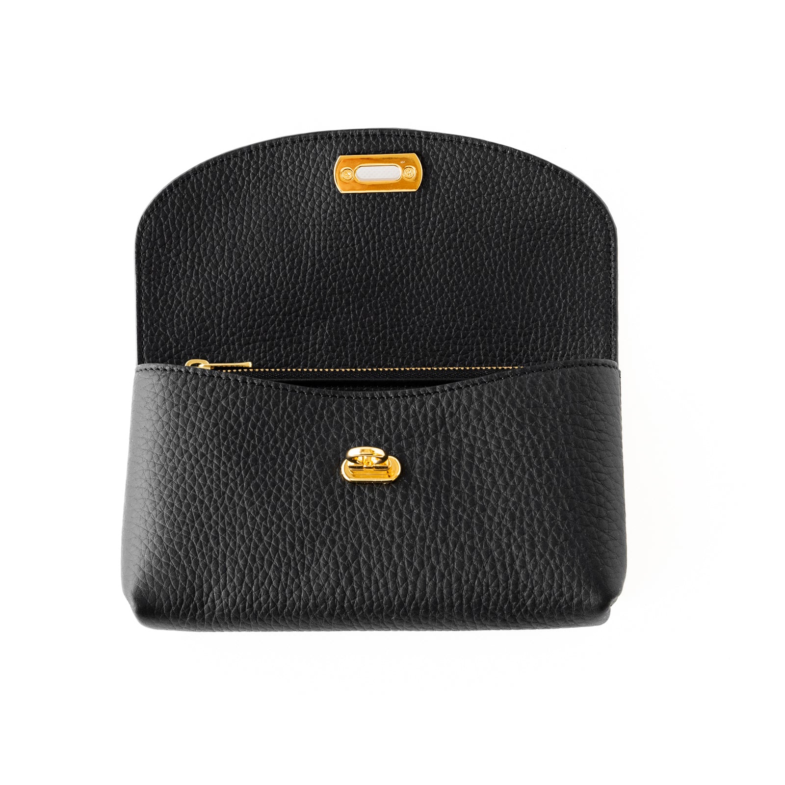 【おつとめ品セール】フラップウォレット・フルール ミリオン トリヨンクレマンス / ブラック