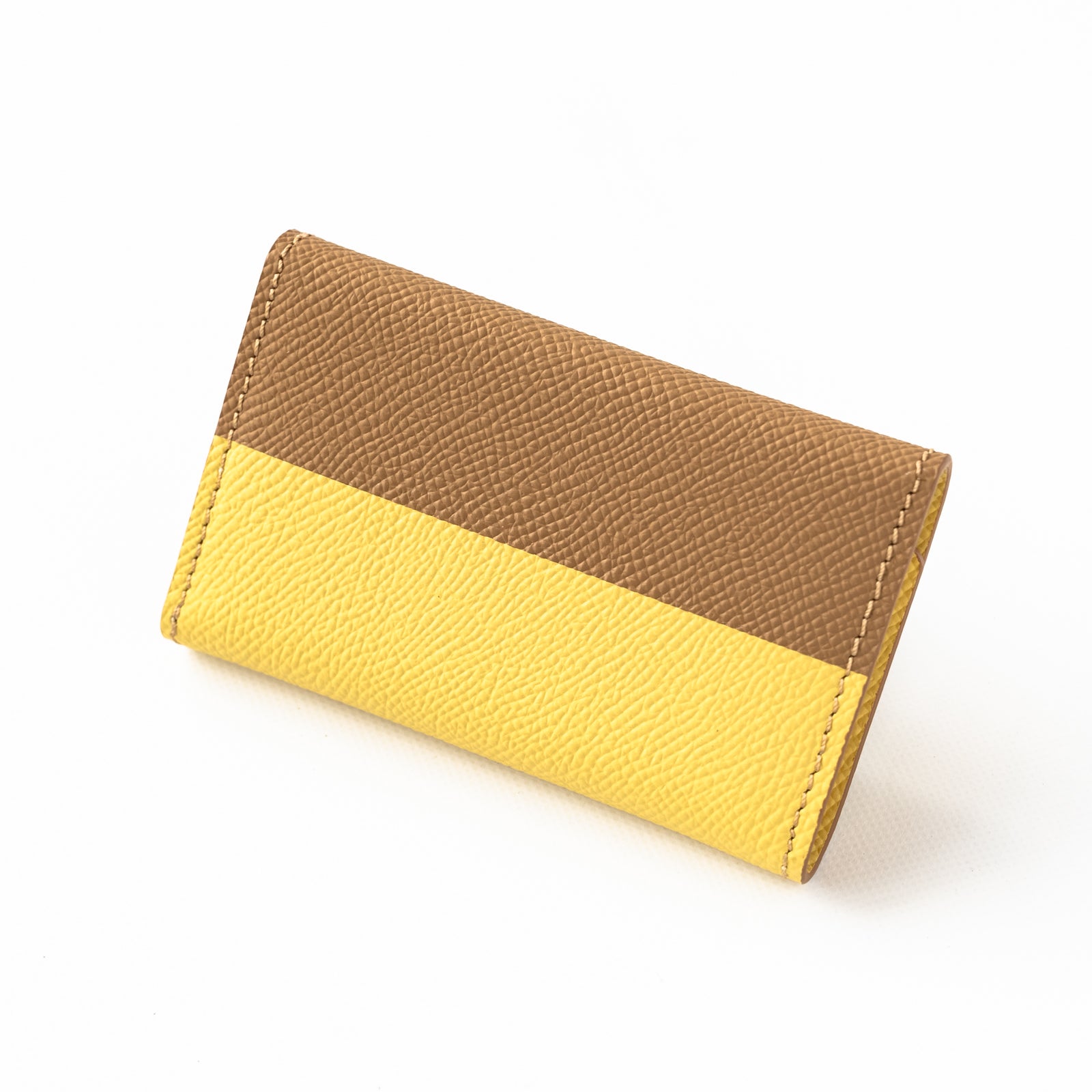 【おつとめ品セール】キーケース・シャルル キュイール・ミネルバ / カナリア×チャイ